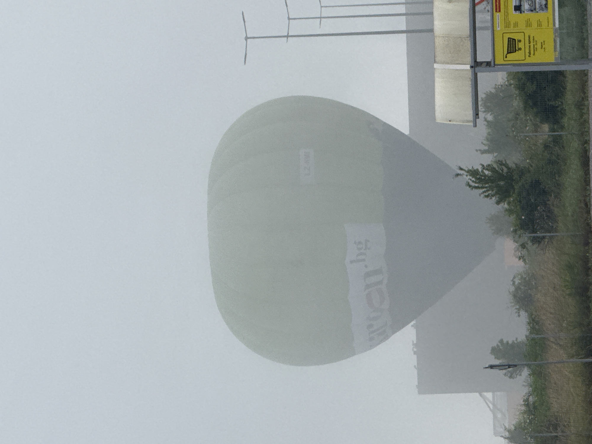 Morning fog blankets Sofia as residents document daily life