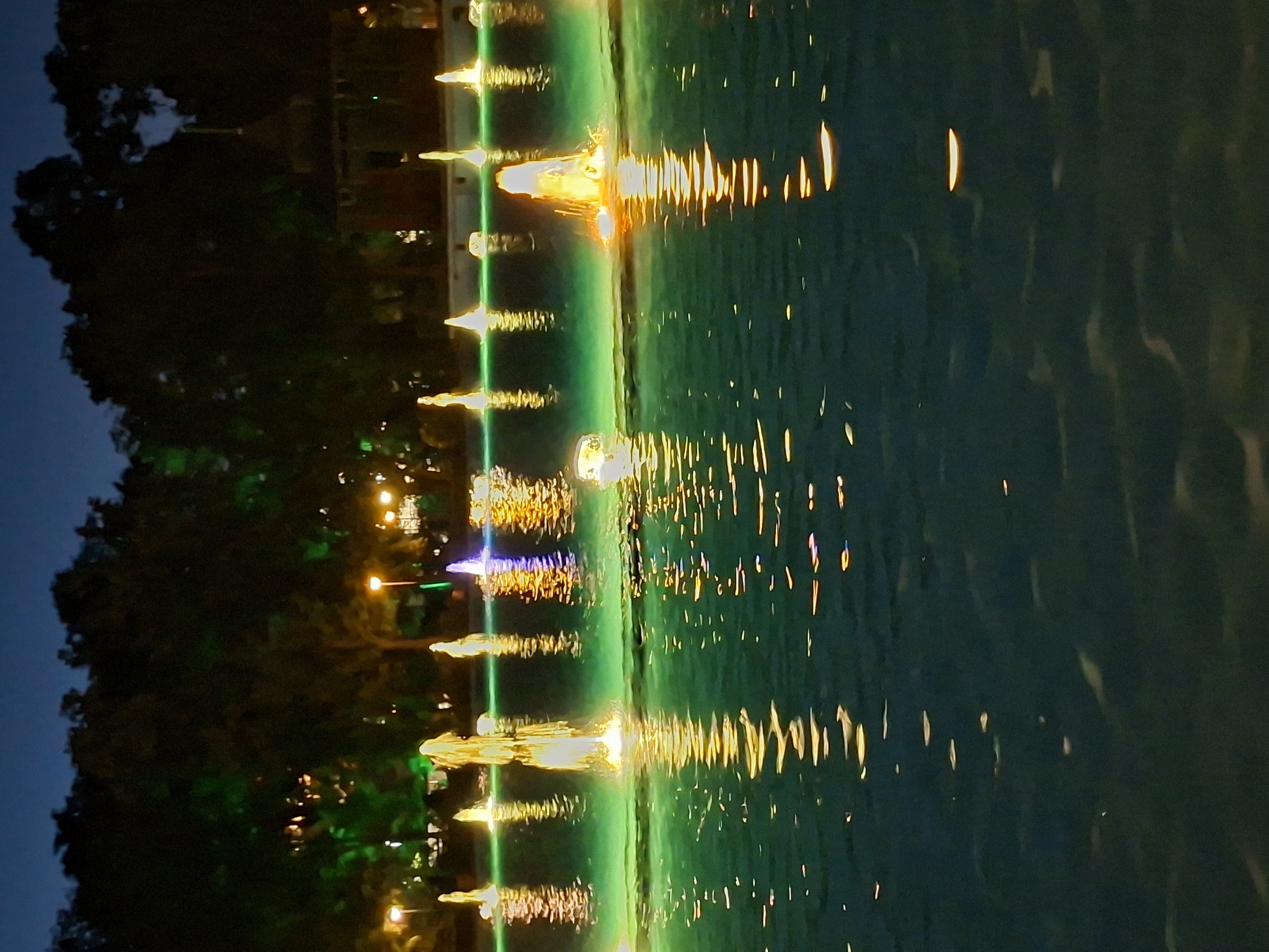 Plovdiv's Singing Fountains light up a summer night