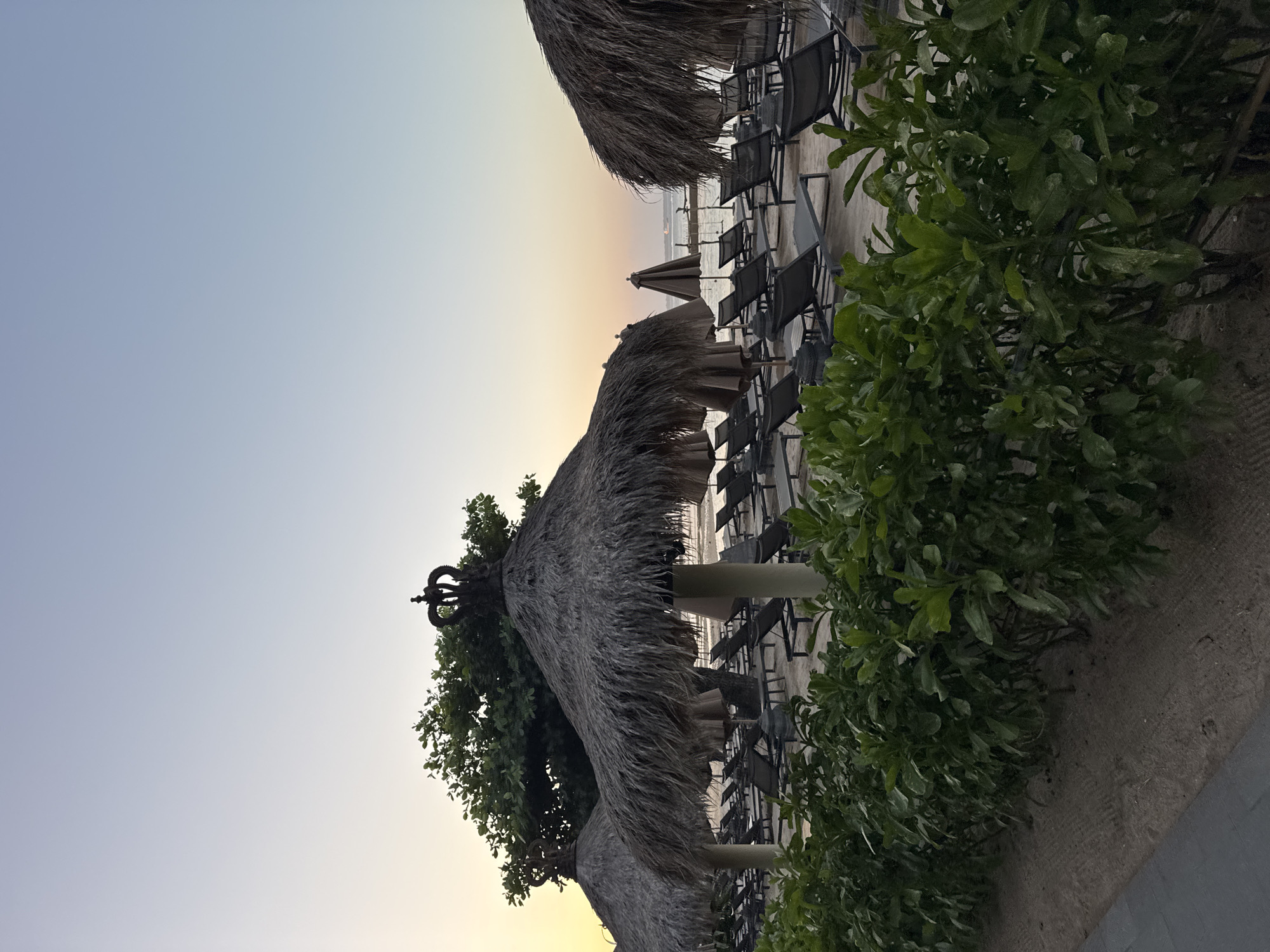 Evening beach resort activities in Kuta Selatan