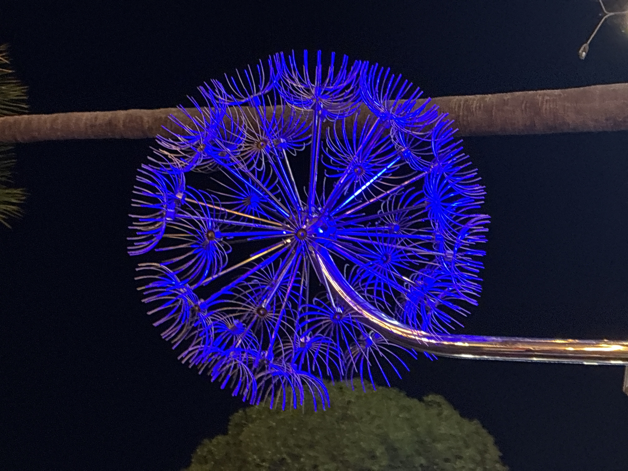 Alanya's waterfront promenade glows with summer night lighting