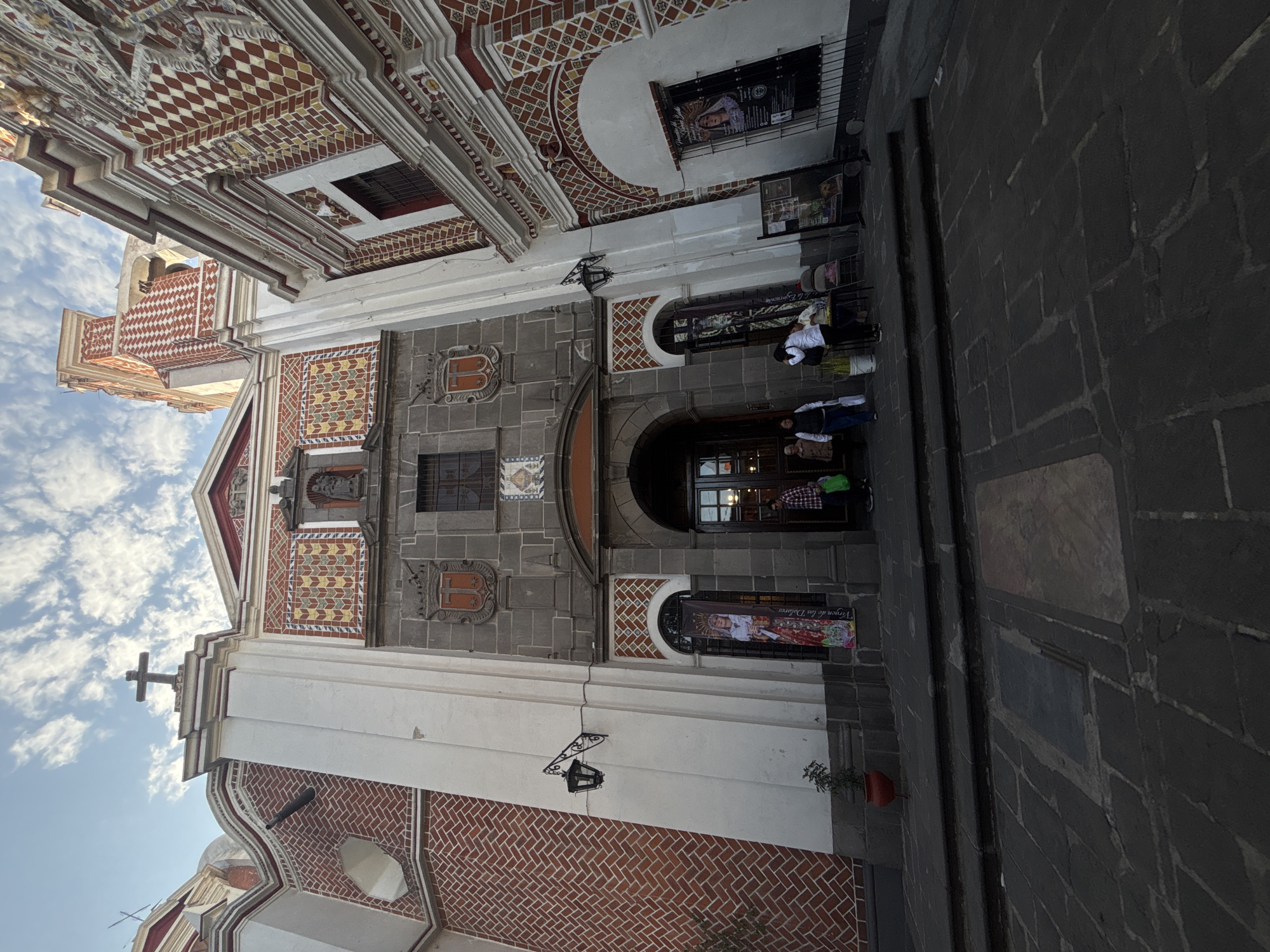 Religious sites and church interiors documented in Puebla, Mexico