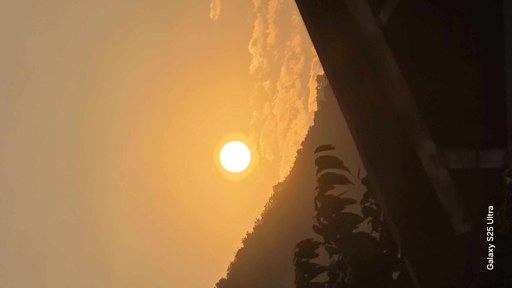 Sunset observed at Bac Natural Heritage Area, Vietnam