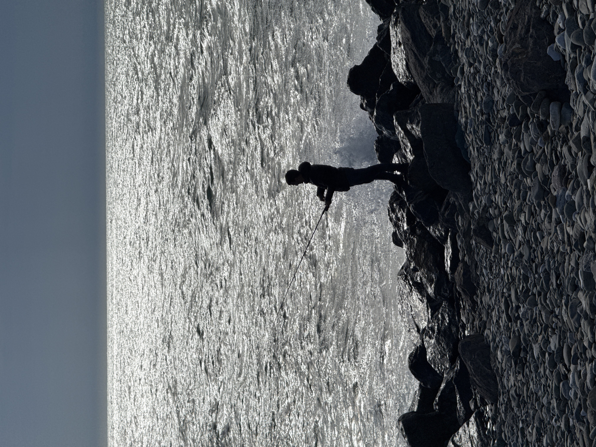 Fishing activity observed along Sirius Russia coastline Saturday afternoon
