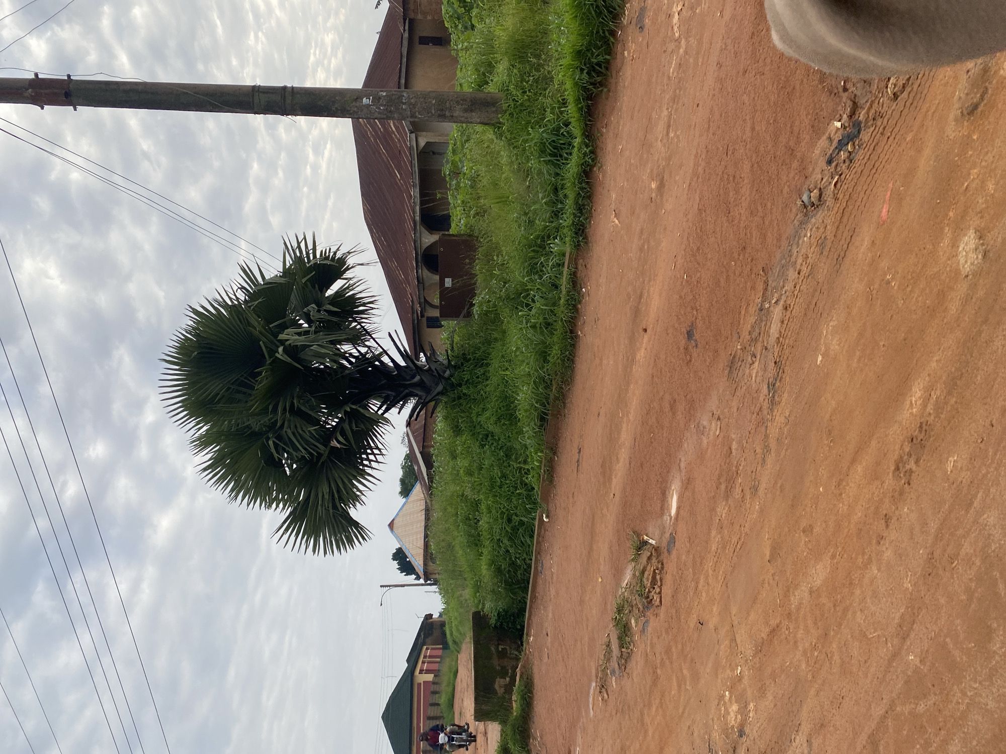 Street-level scenes from a rural Nigerian village in Miango