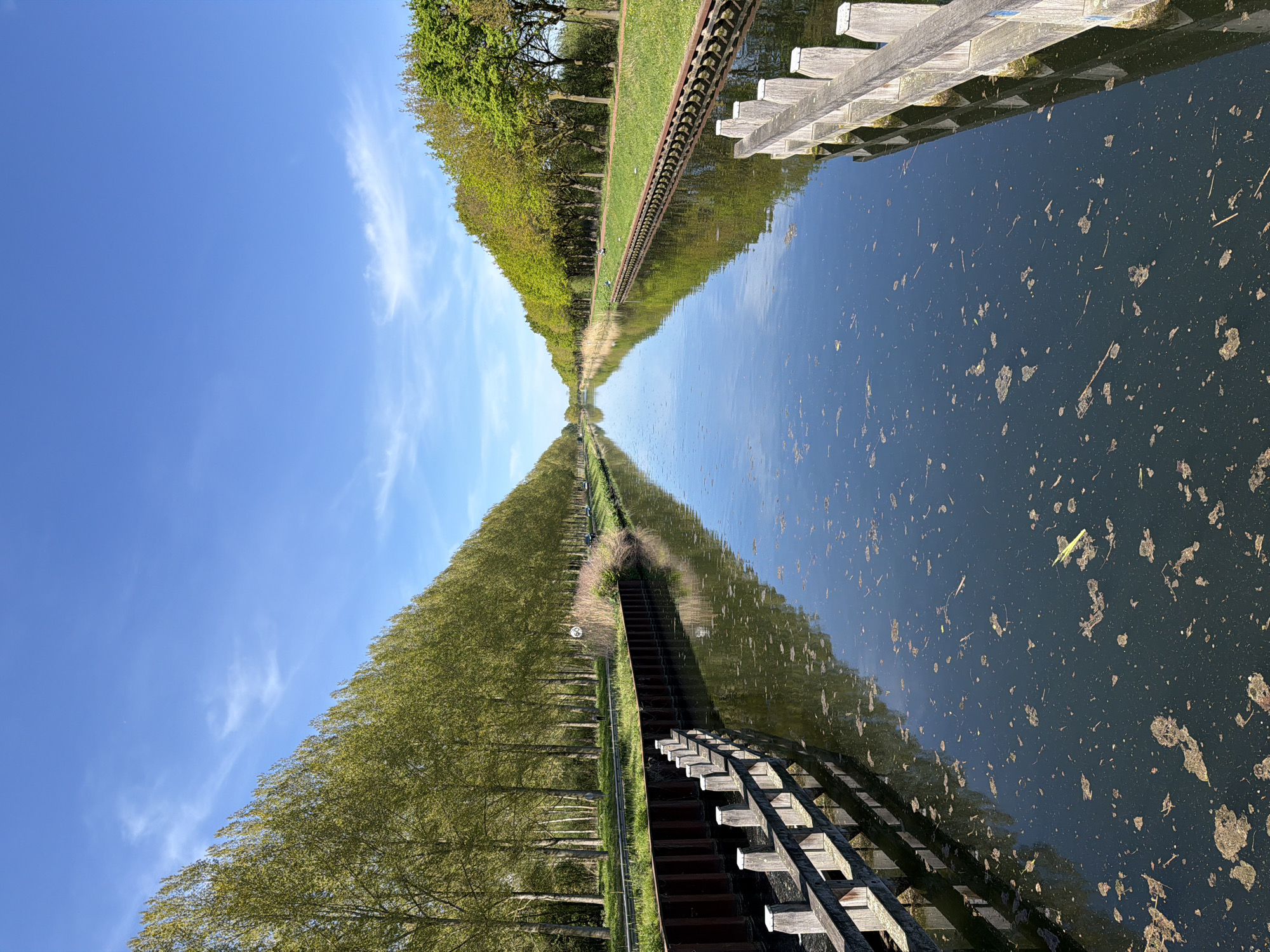 Canal scenes documented in Helmond, Netherlands