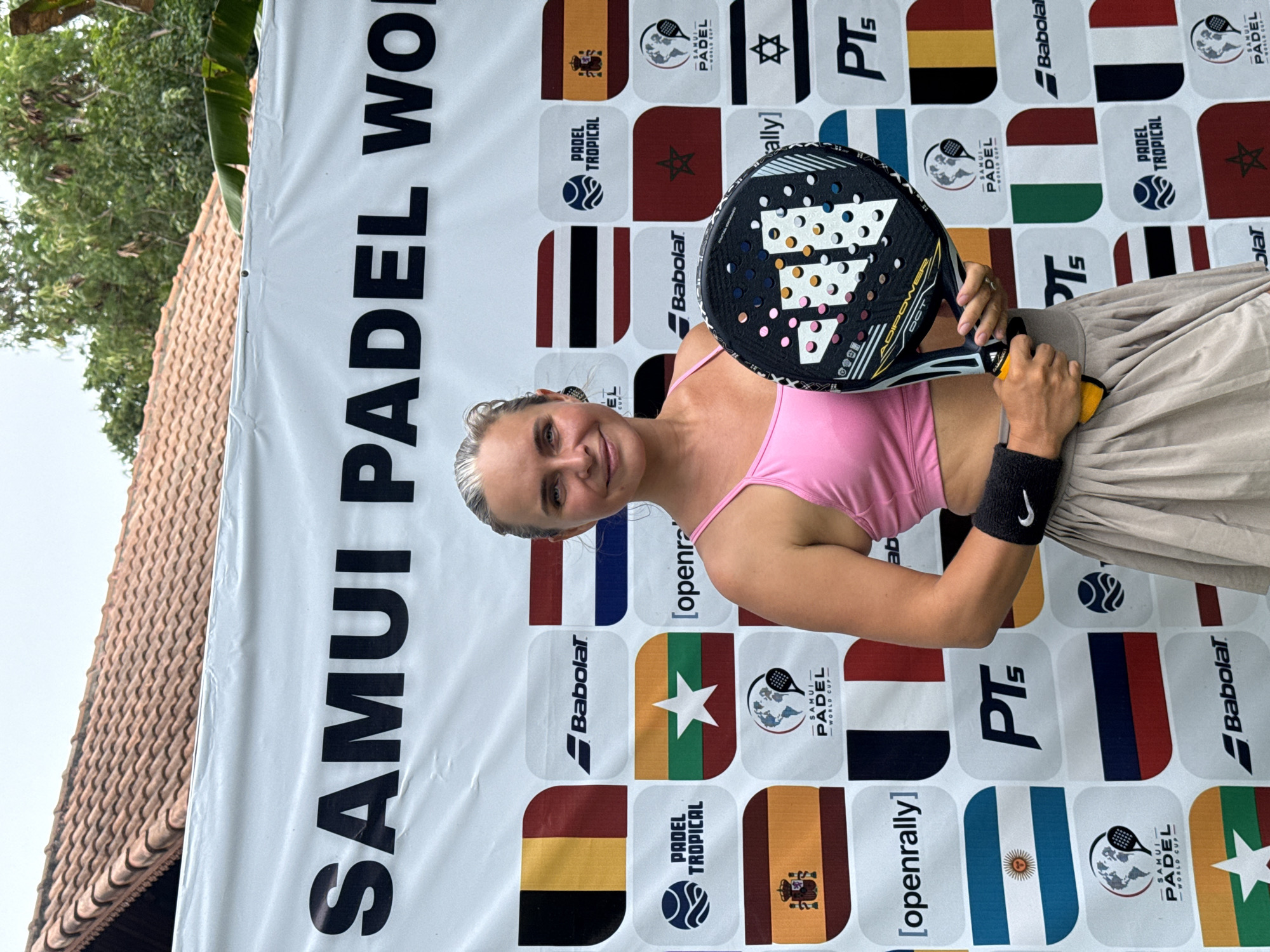 Padel World Cup event underway at Ko Samui's Tropical Club