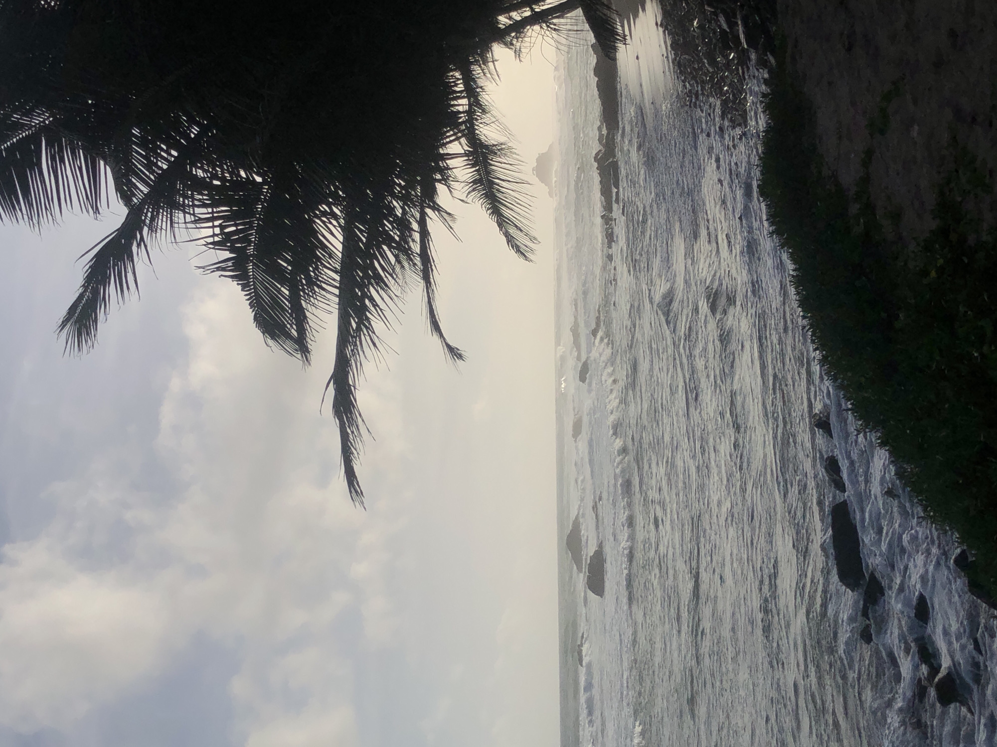 Witnesses capture serene ocean waves at Midigama coastline
