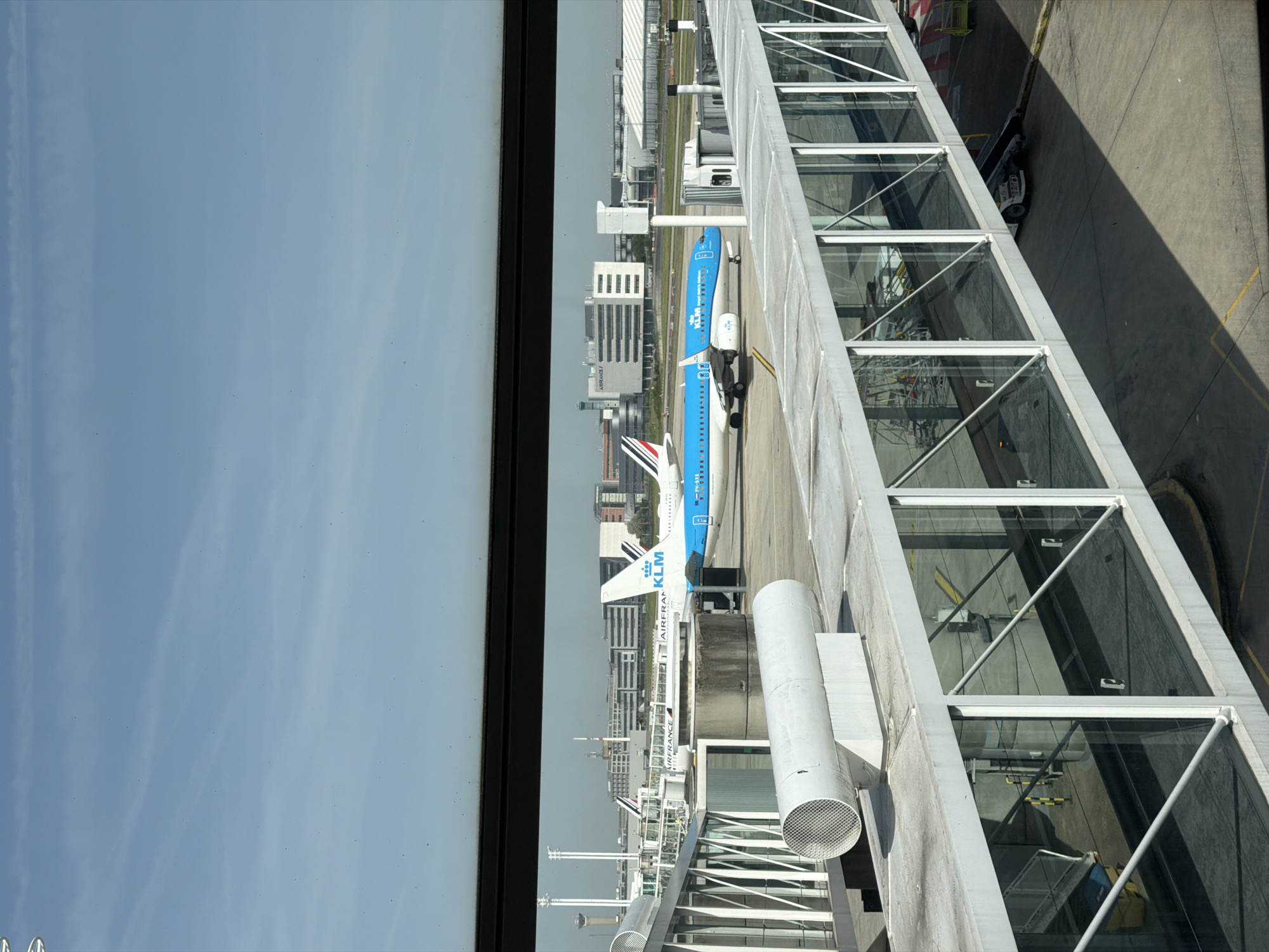Air France aircraft spotted at Charles de Gaulle Airport