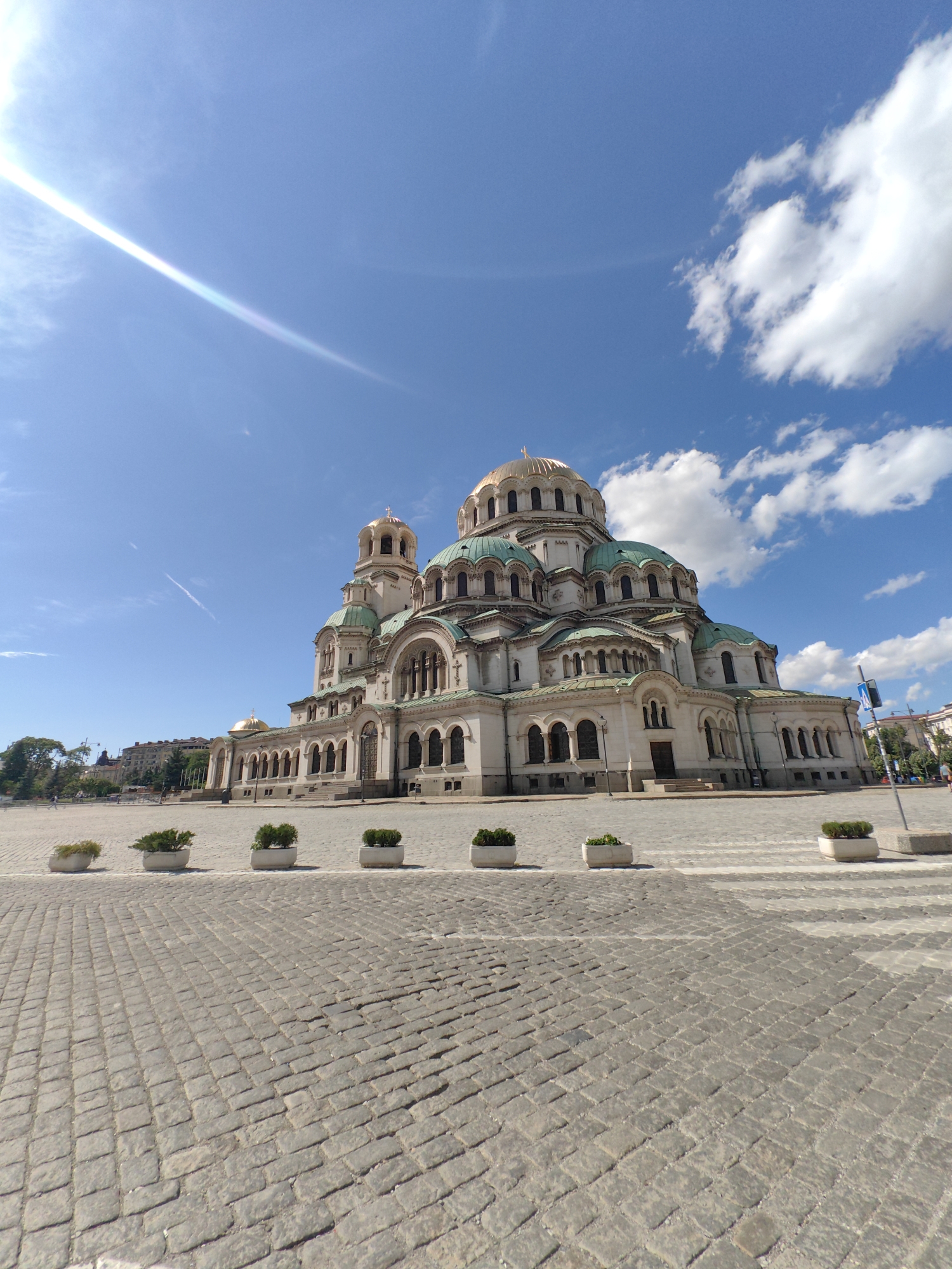 Alexander Nevsky Cathedral, Sofia, on a sunny afternoon