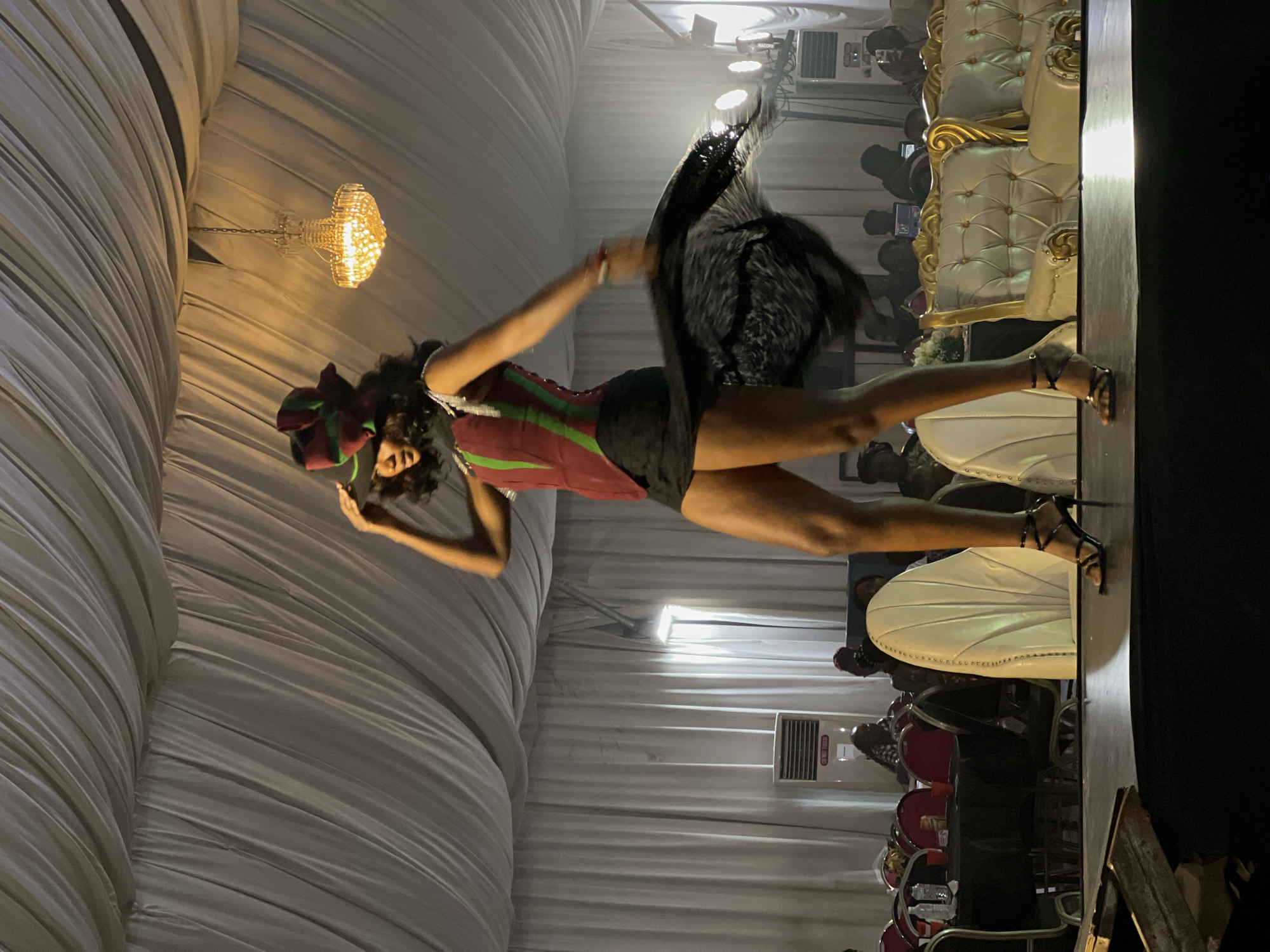 Traditional fashion and culture on stage in Barakin Lerawi, Nigeria