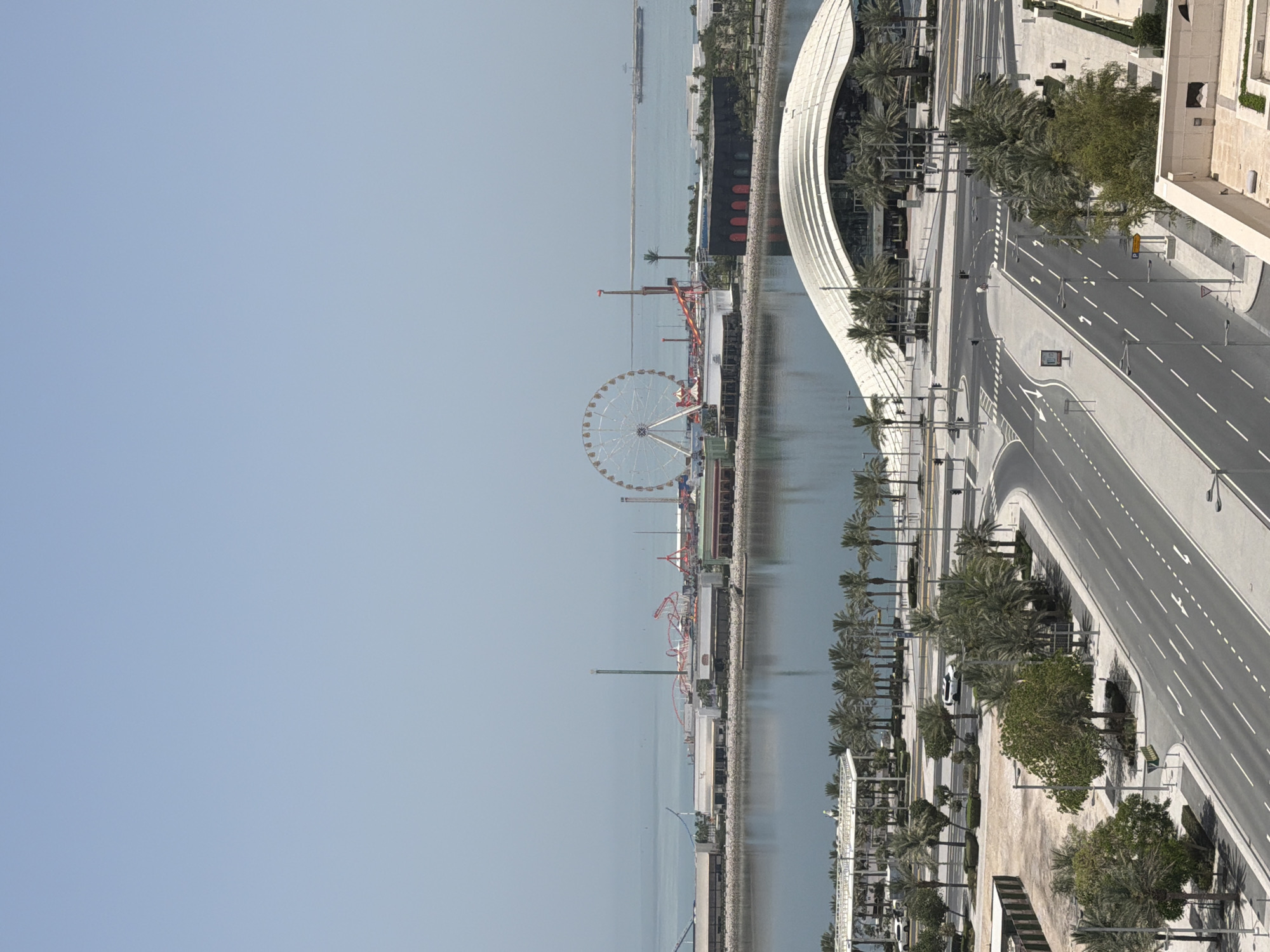Aerial views capture Lusail waterfront skyline and attractions