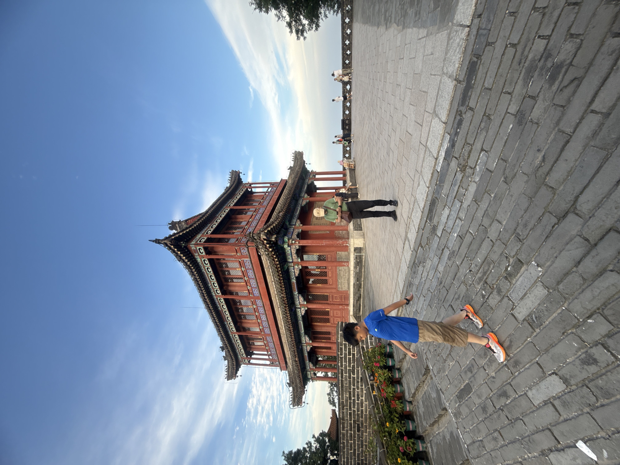 Exploring Jiaoshan Great Wall in Qinhuangdao on a summer morning