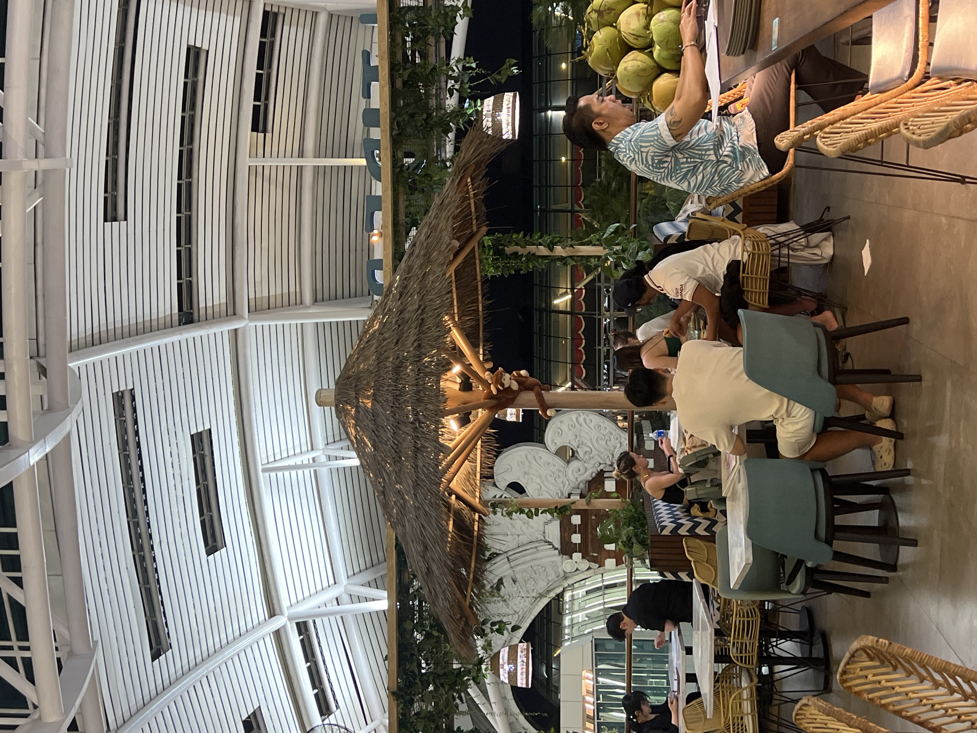 Food and drinks at Ngurah Rai Airport, Bali