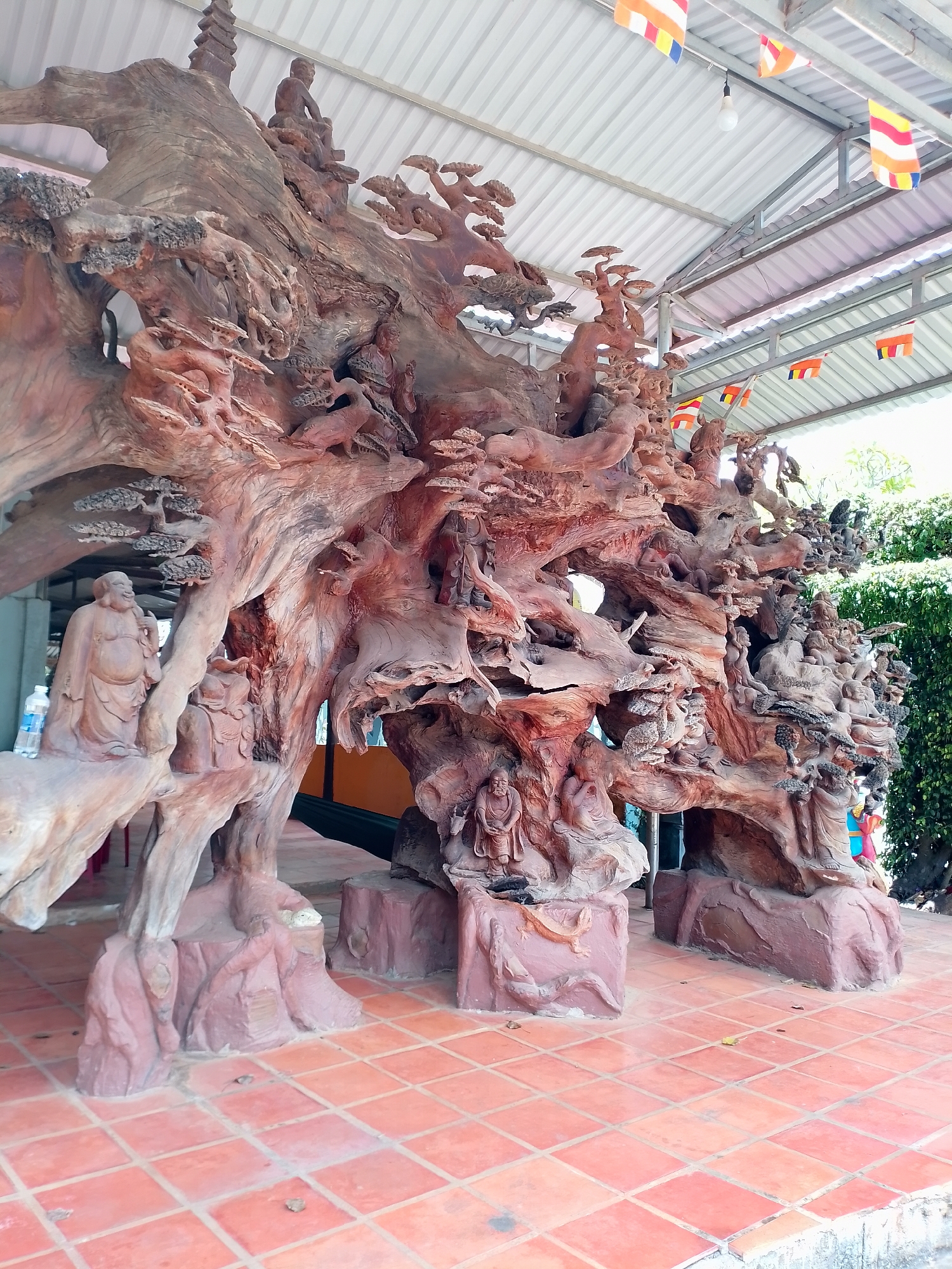 Buddhist temple complex documented in Nam Ban, Vietnam