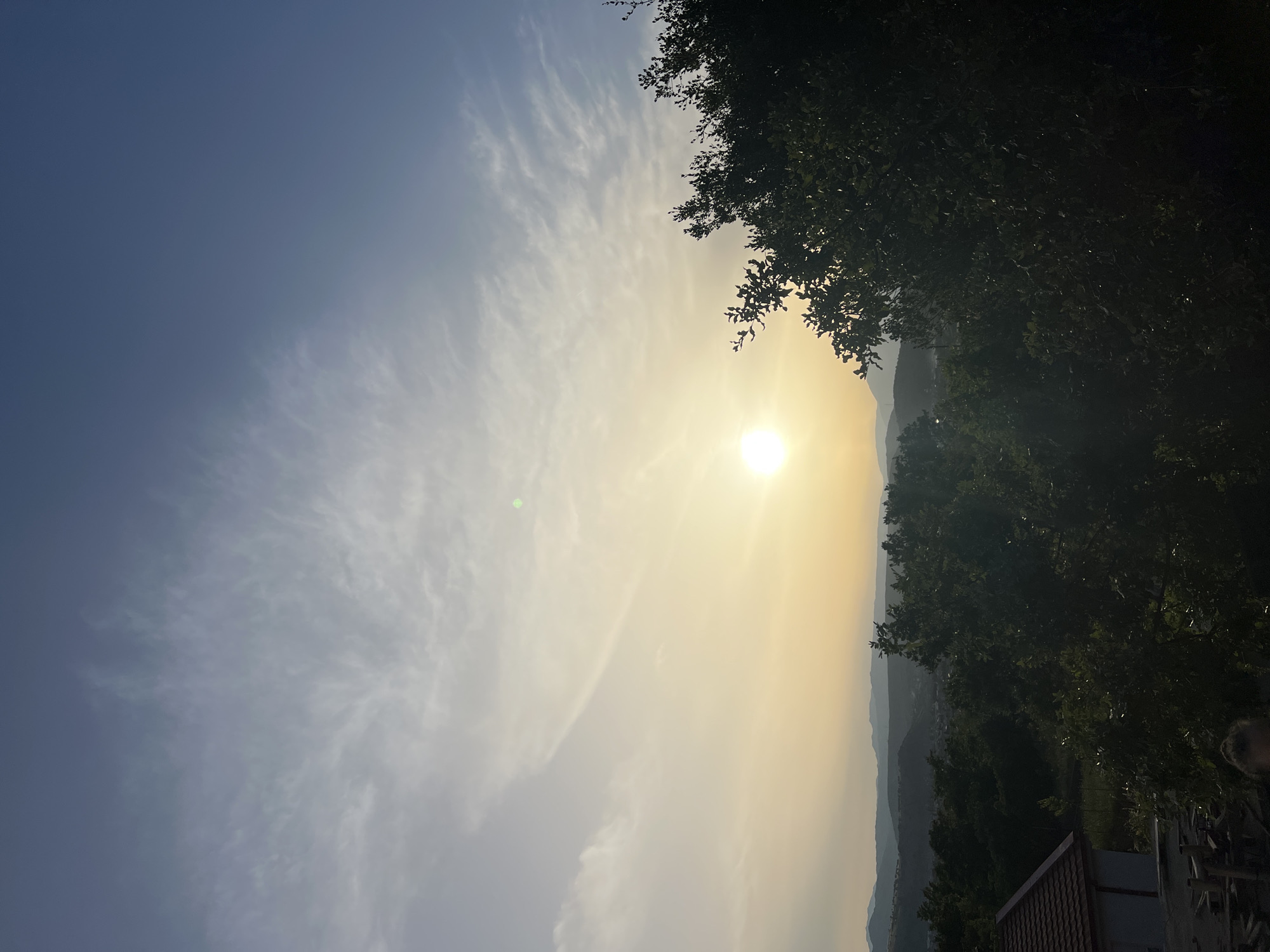 Evening barbecue session documented in Podgorica during sunset