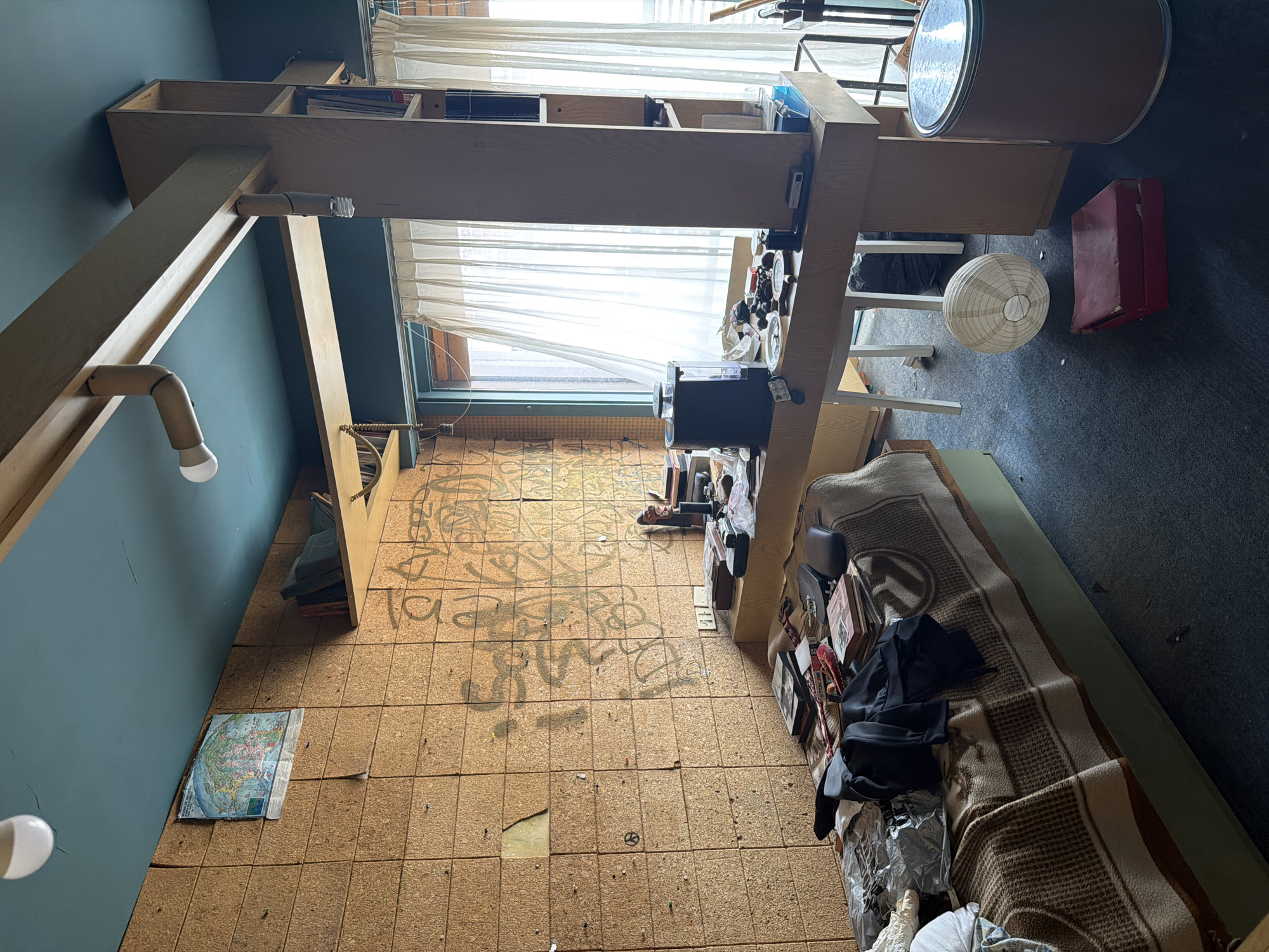 Interior spaces documented in Buenos Aires rooms