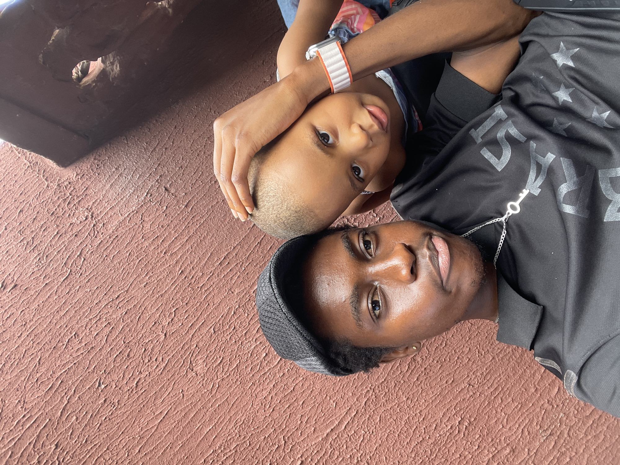 Children photographed in casual portraits around Onitsha, Nigeria