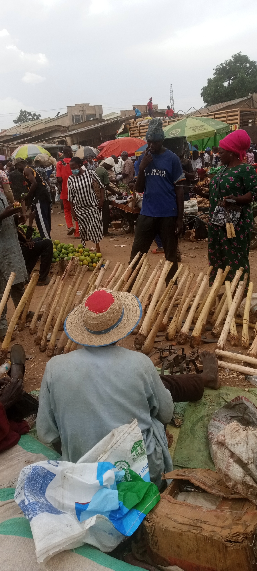 Busy marketplace activity captured in Gura Top, Nigeria