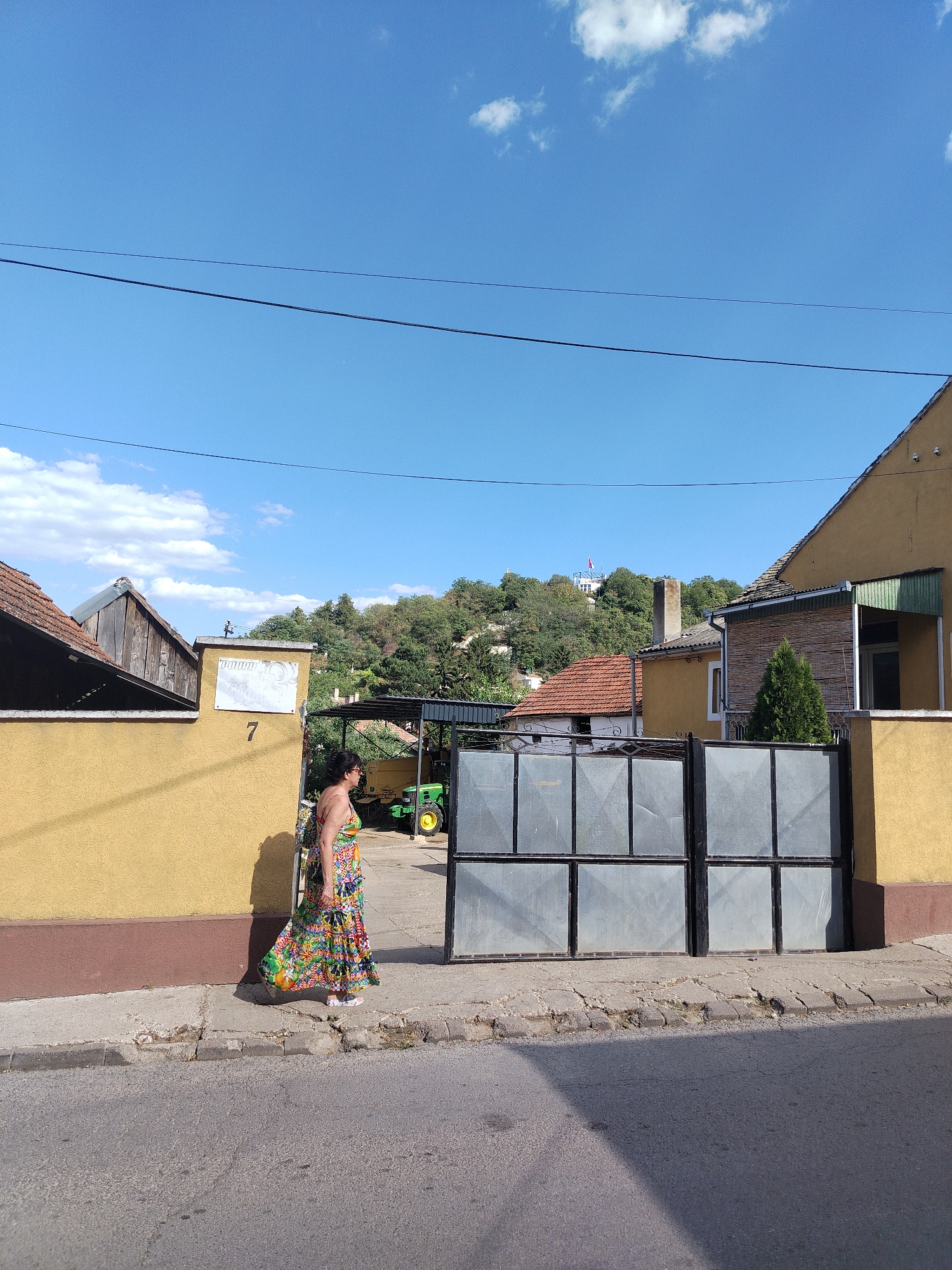 Wandering the quiet backstreets of Sremski Karlovci
