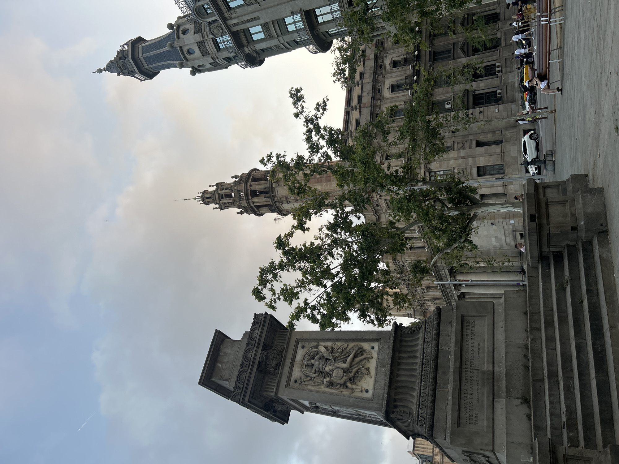 Evening stroll along Las Ramblas, Barcelona's iconic boulevard