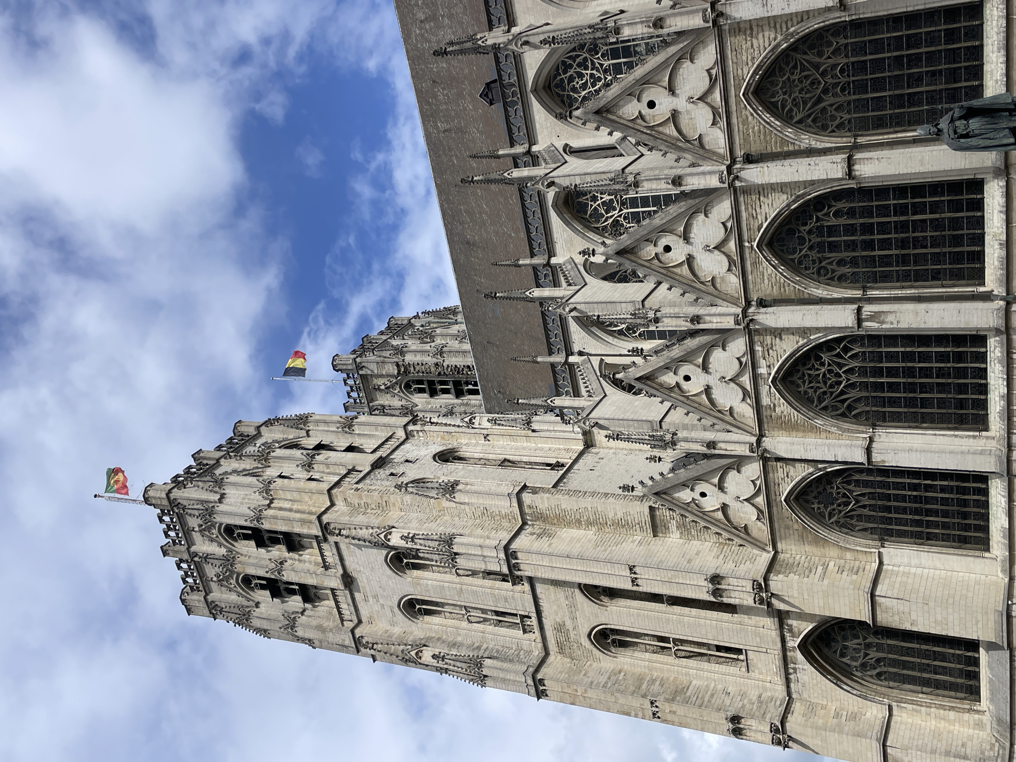 Observer documents Gothic and modern architecture across Brussels