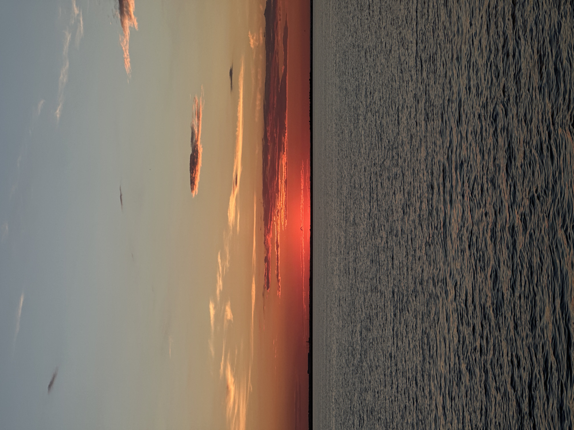 Lakeside sunset in Kokshetau, Kazakhstan