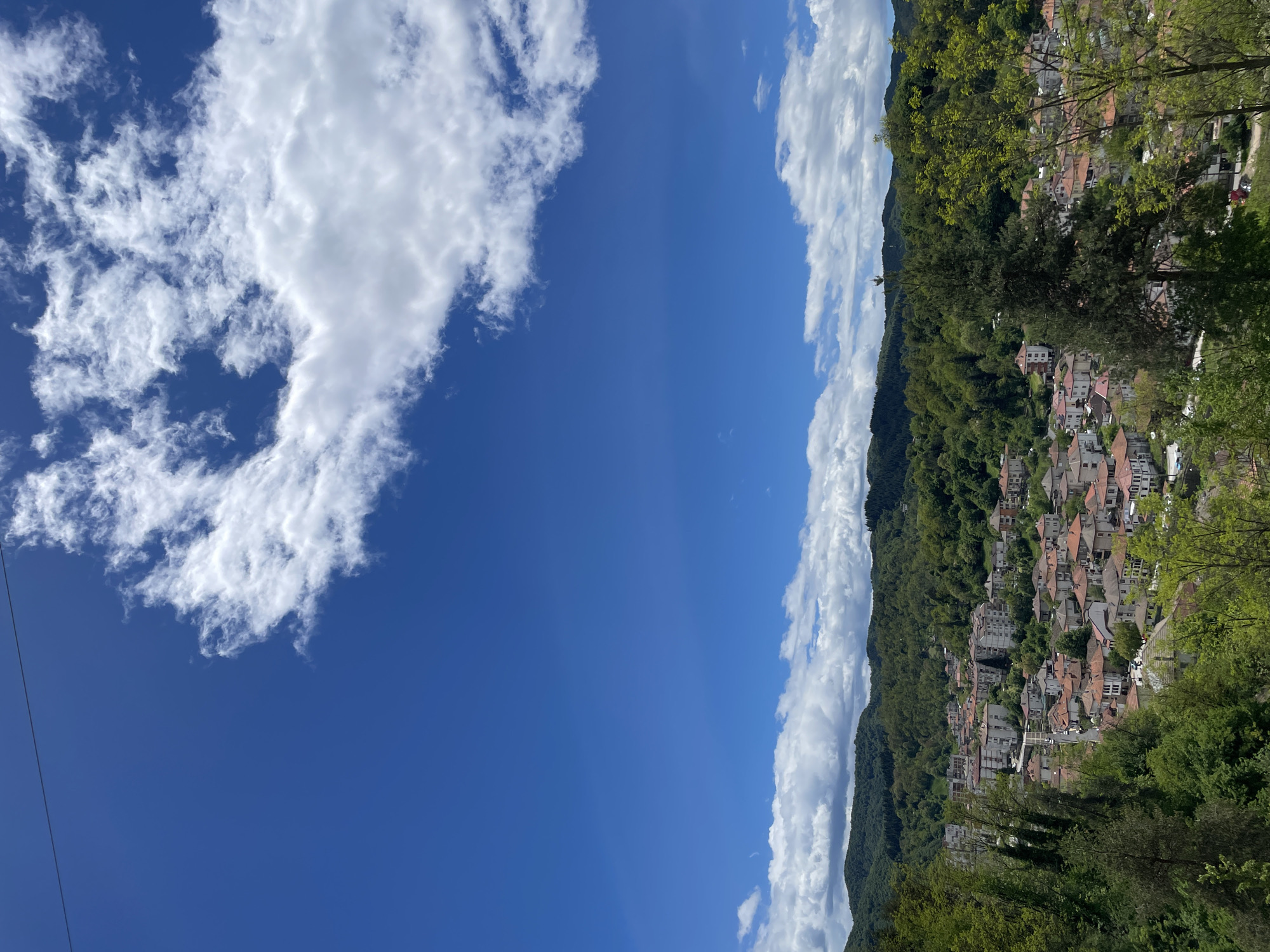 Scenic hillside views captured in Zlatograd, Bulgaria