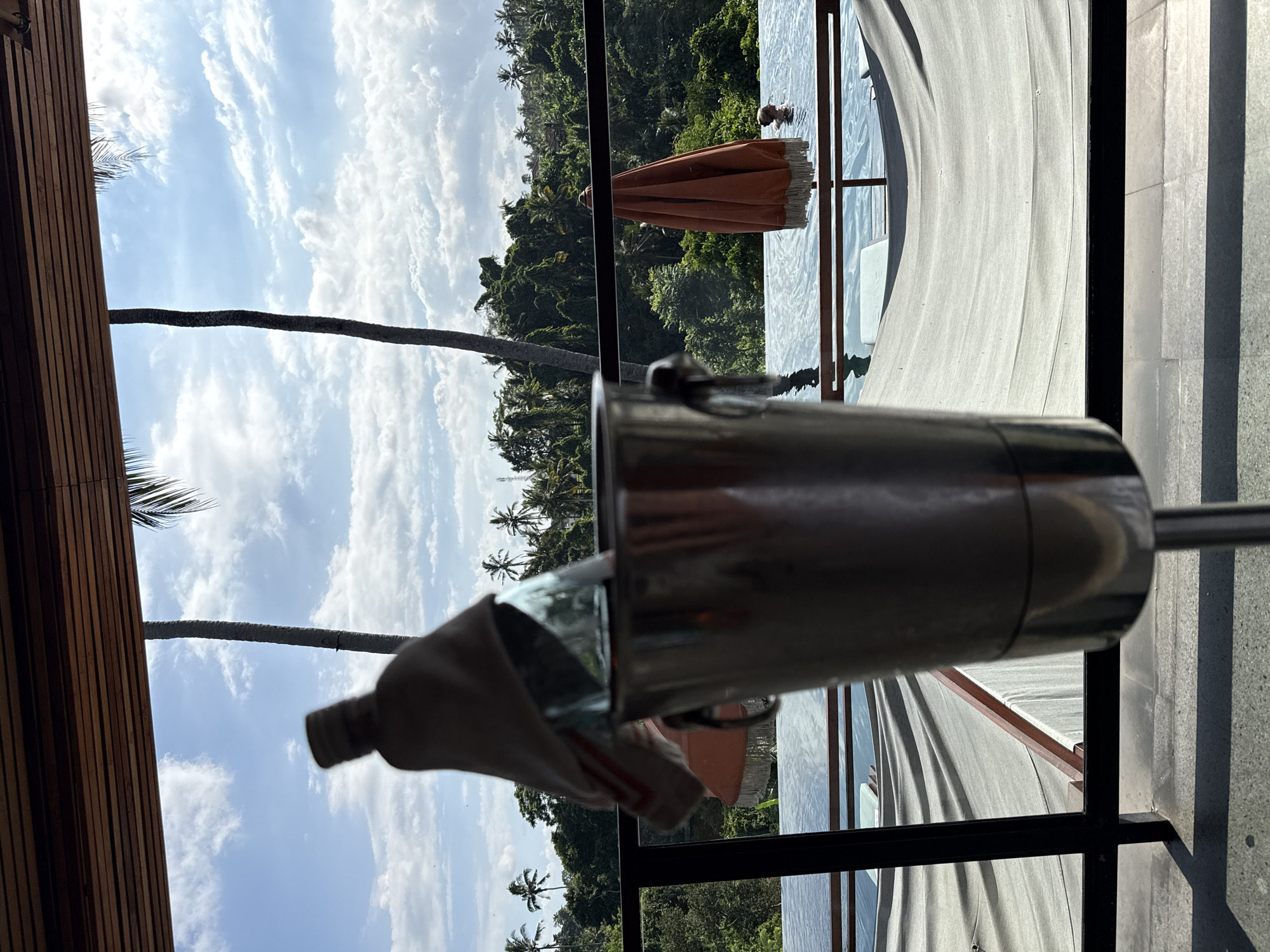 Morning hospitality scenes documented at Ubud establishment