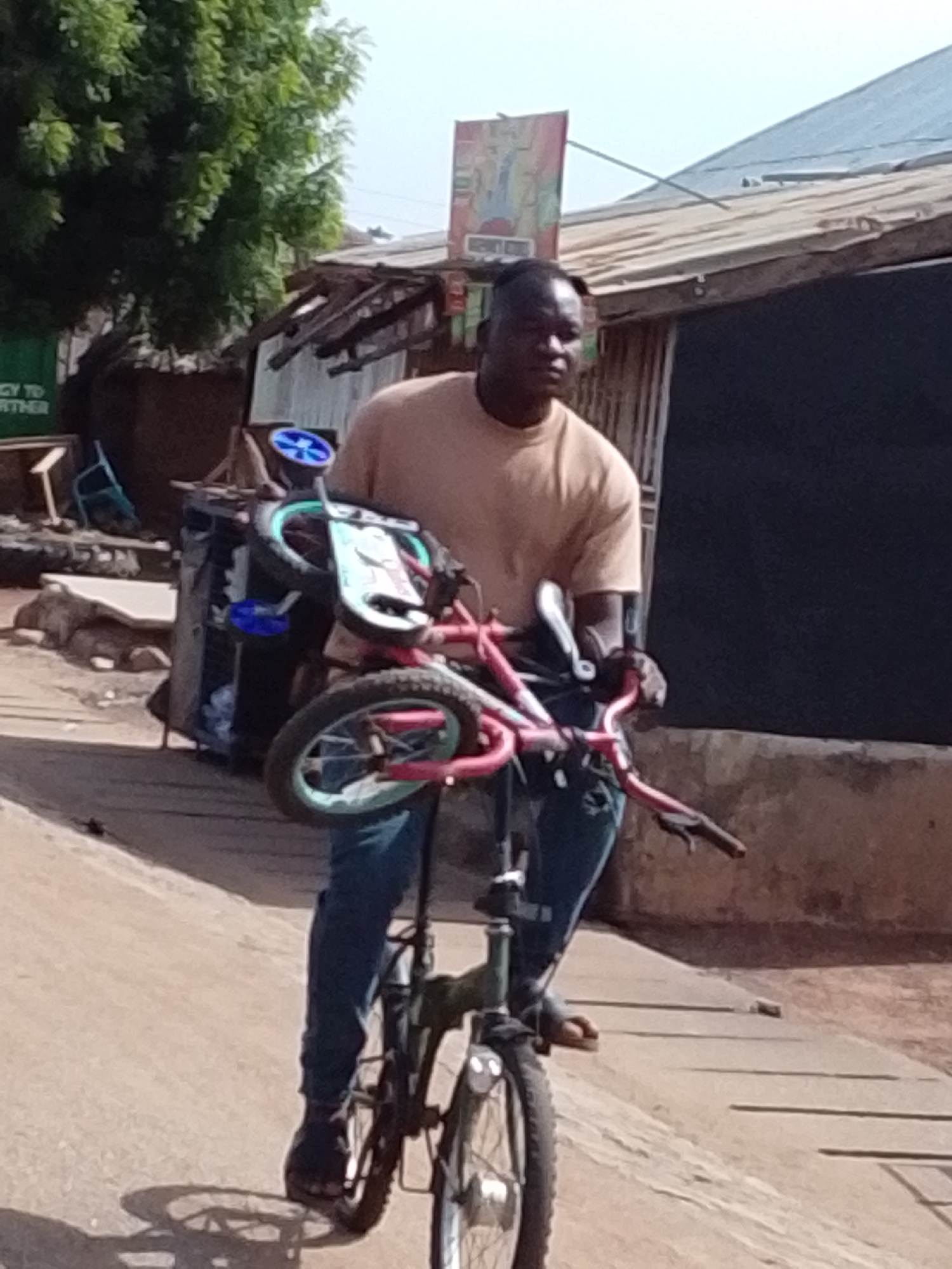 Man observed on street in Tamale, Ghana