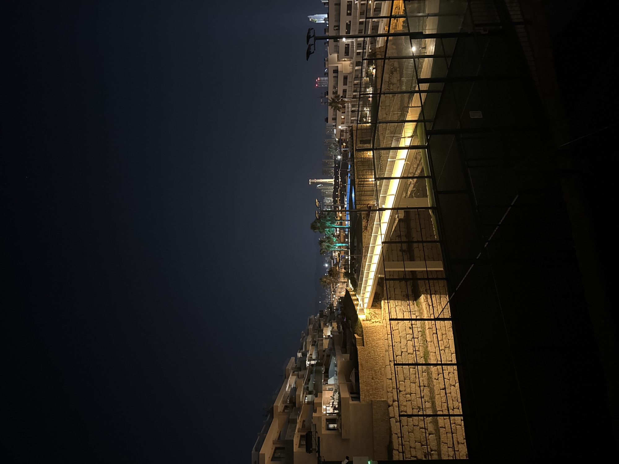Night out around Finestrat's Stone Valley resort complex