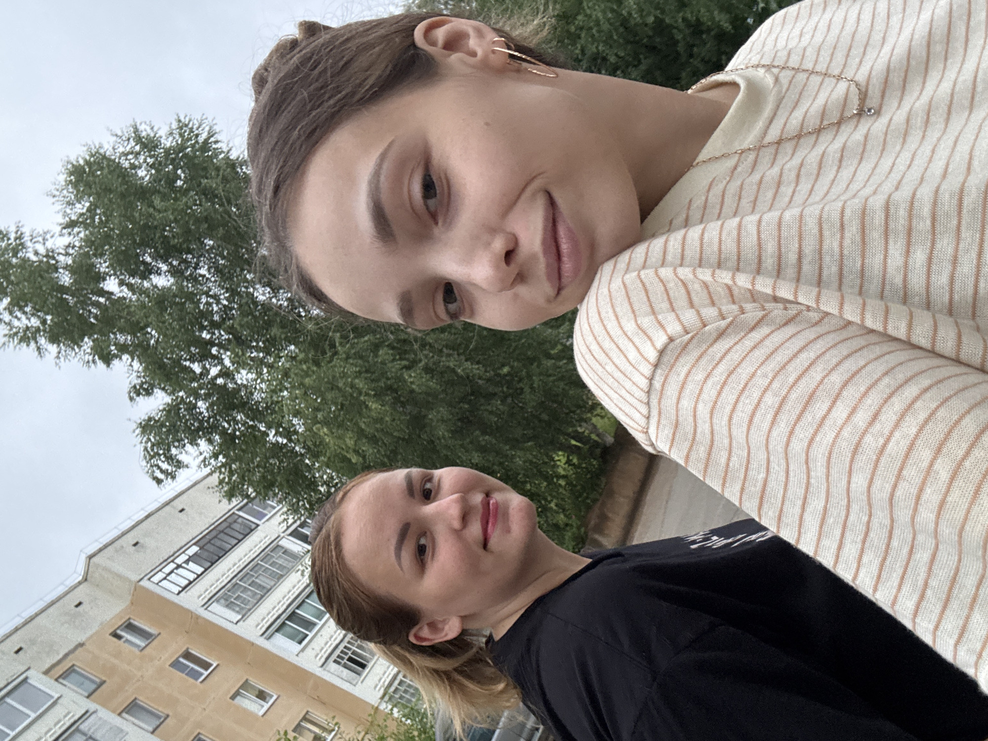 Selfies and strollers on a summer afternoon in Noviy