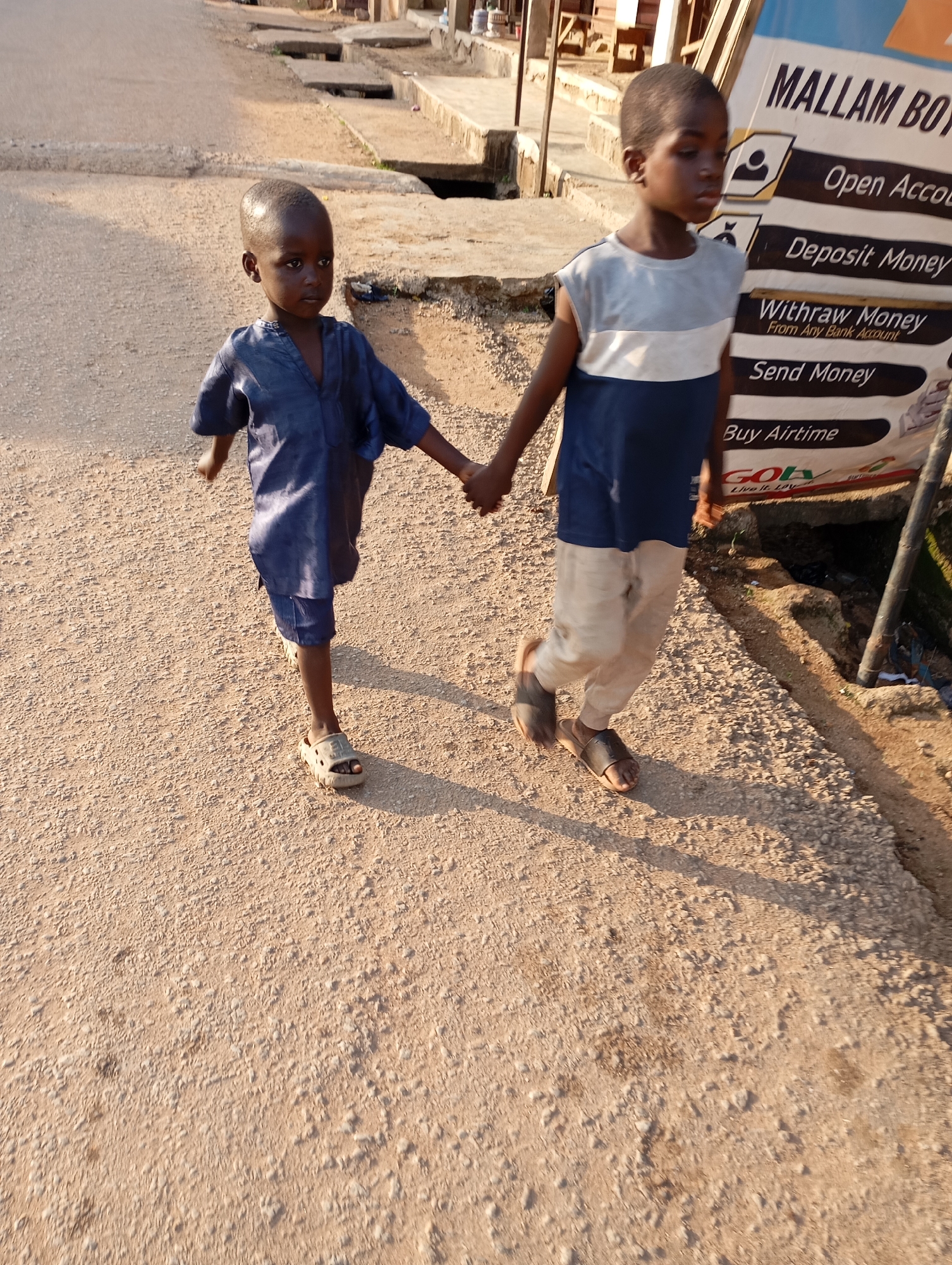 Everyday street life in Shendam, Nigeria