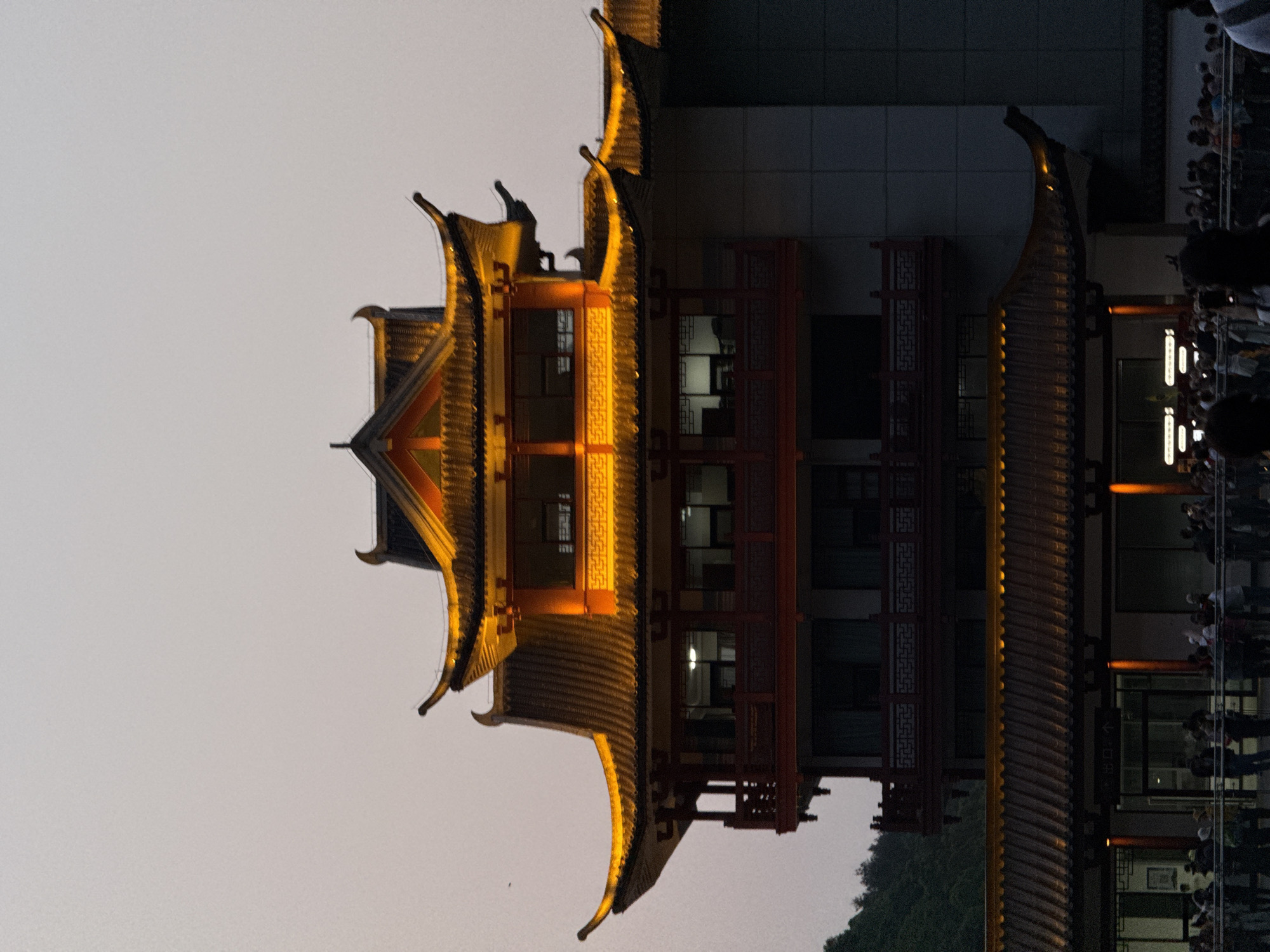 Traditional pagoda photographed in Zhangjiajie, China