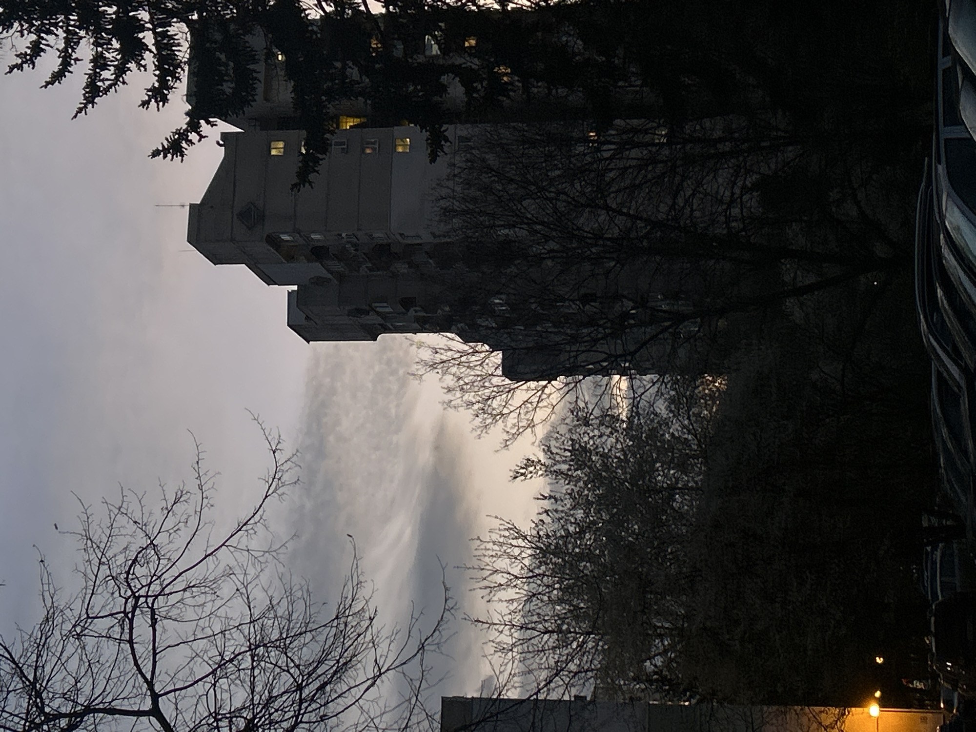 Evening moments captured in Sofia apartment building and elevator