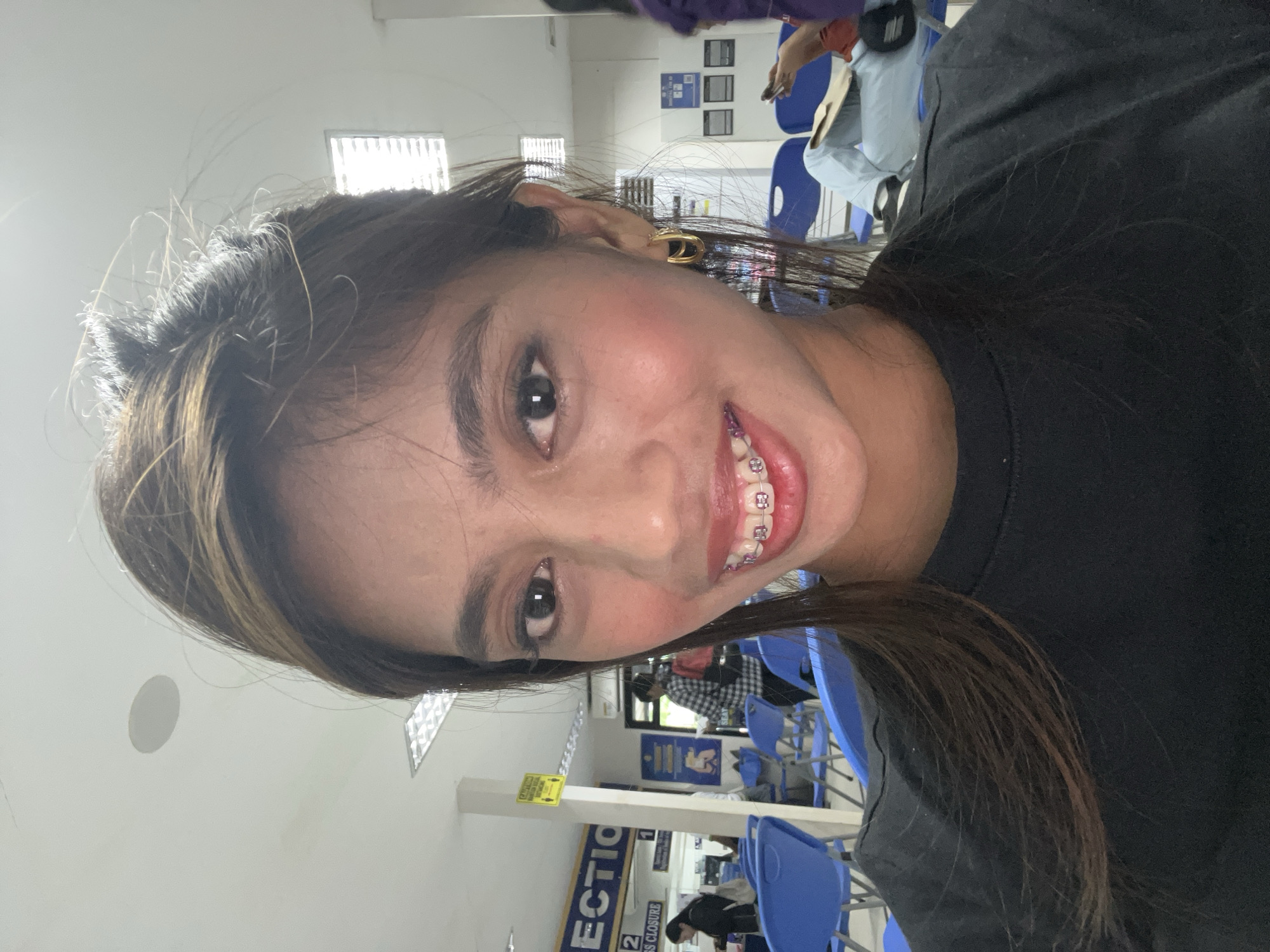Waiting area selfies and queue scenes at a Tagum City government office