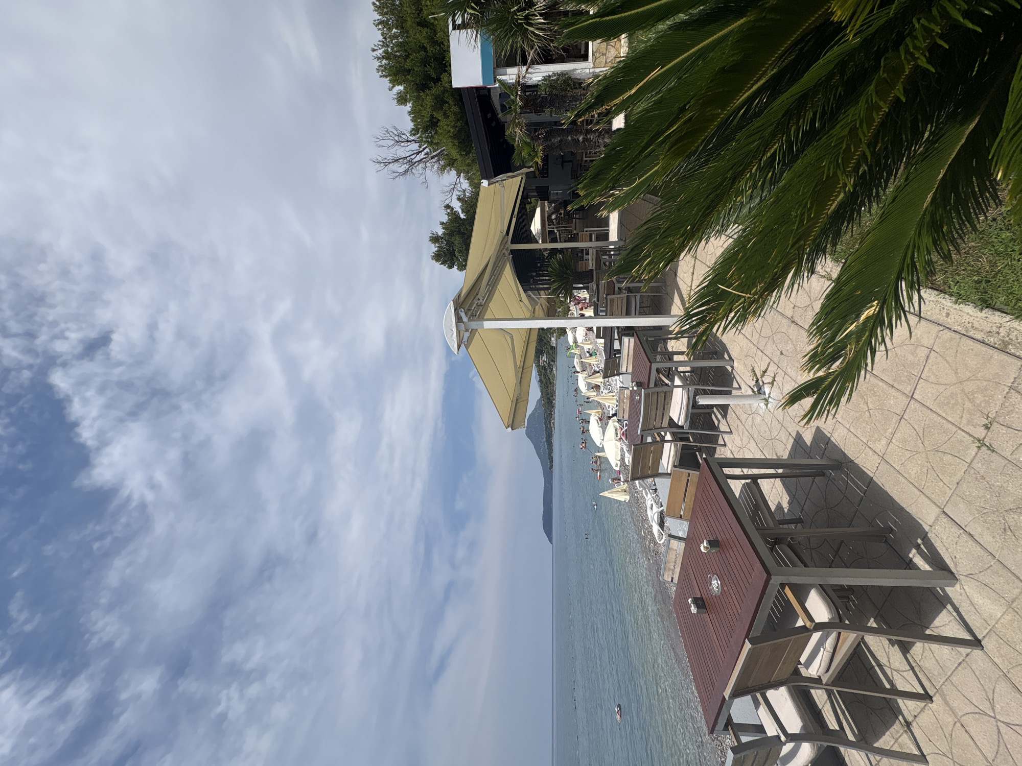 Bar, Montenegro beach promenade buzzing on a July morning