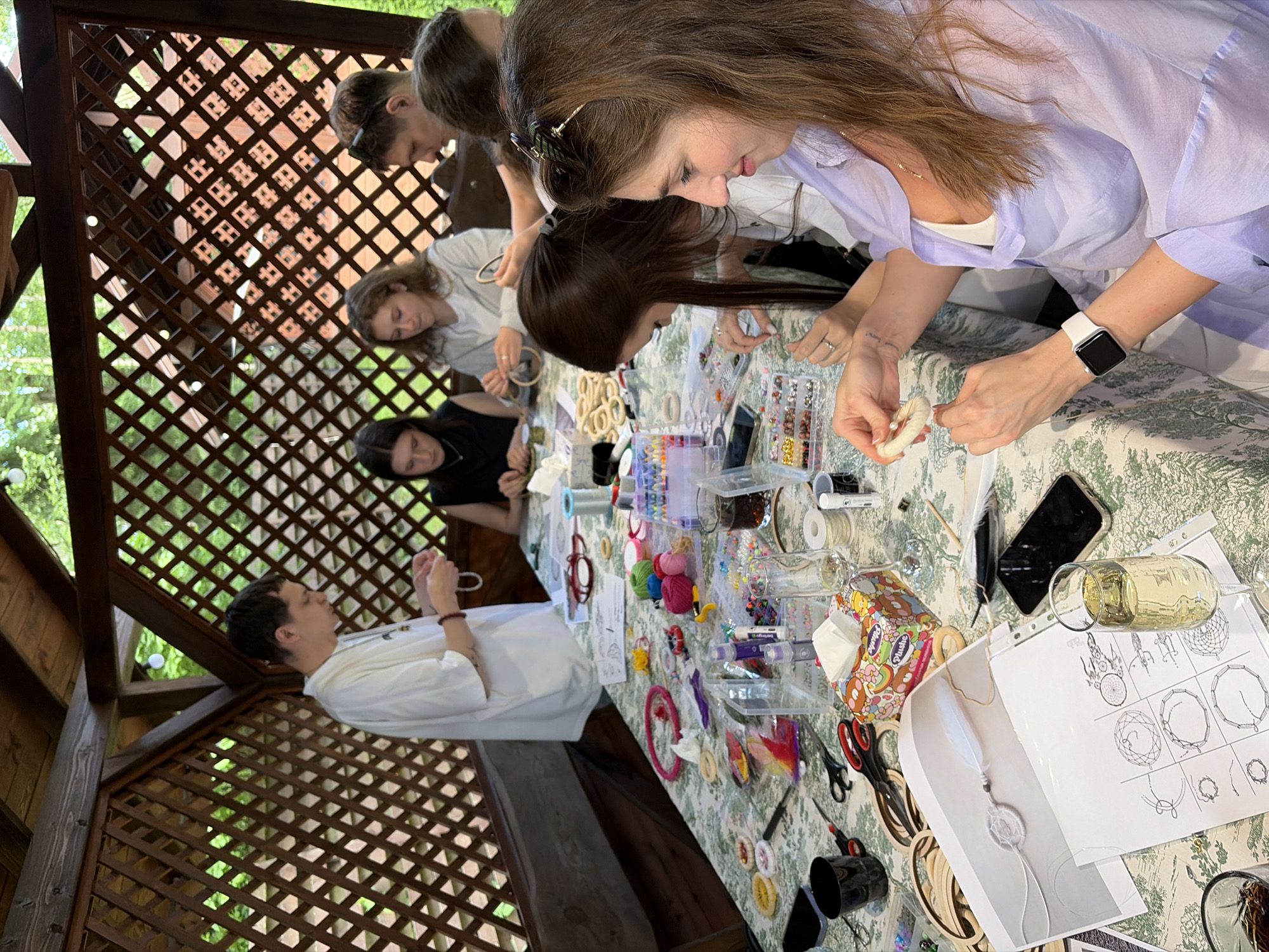 Catered outdoor event at Green Ville, Belarus