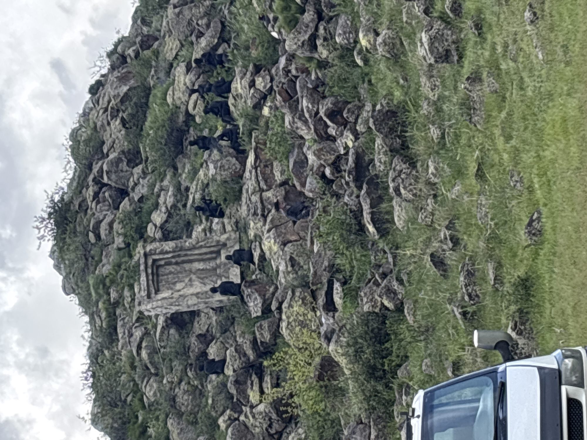 Rural landscape documented by witnesses in Tlik, Armenia