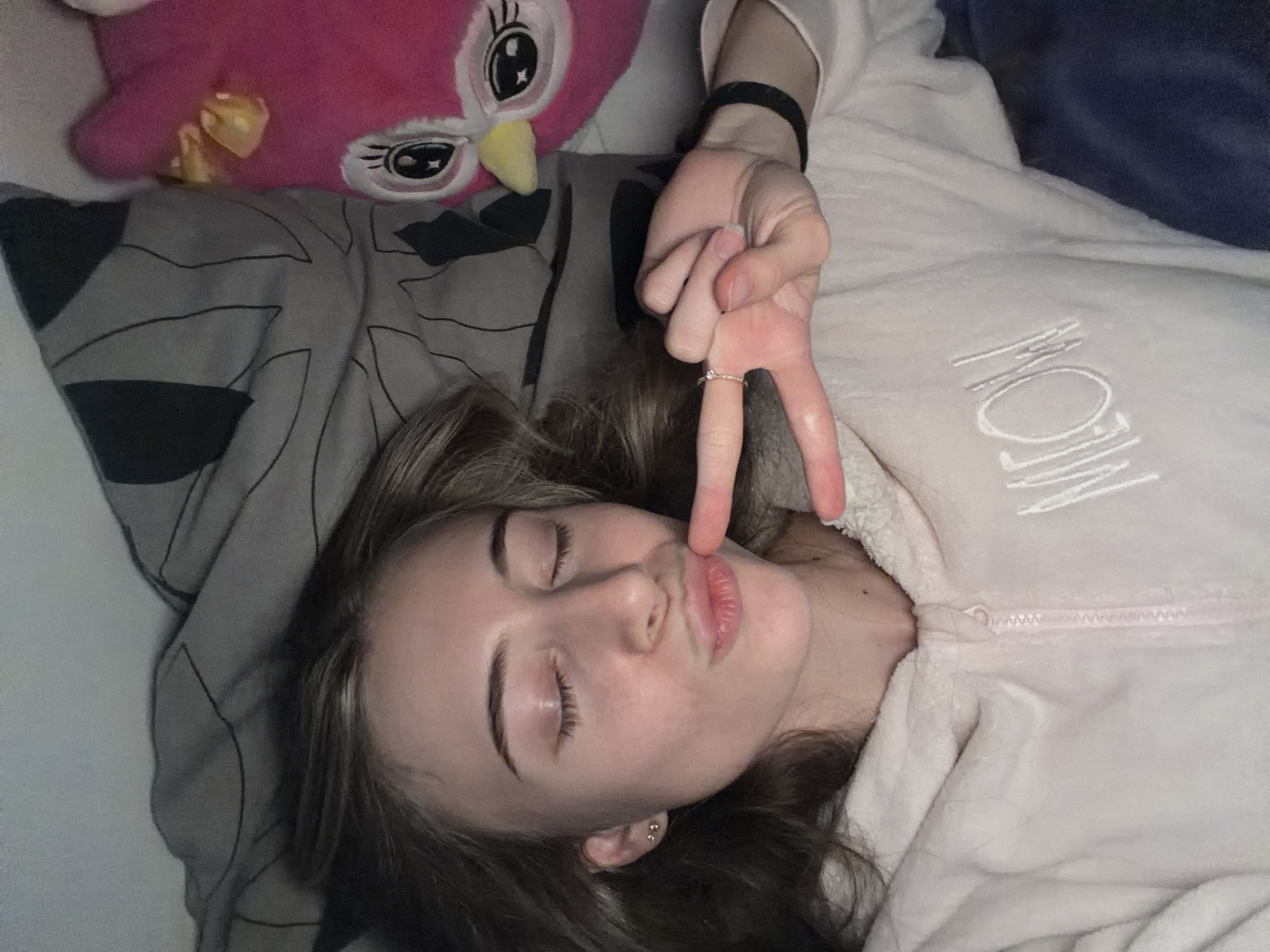Late night bedroom moments captured in Plovdiv apartment