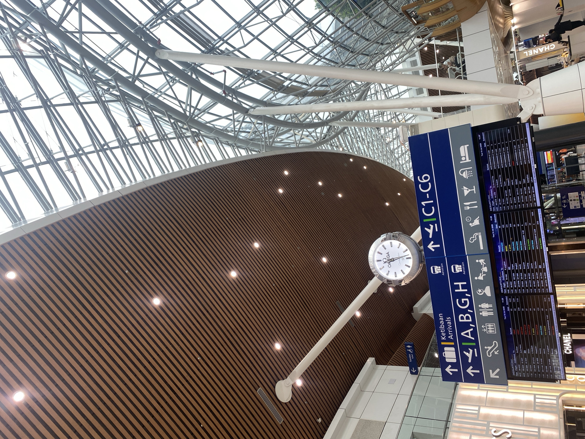 Inside KLIA's striking terminal architecture in Sepang