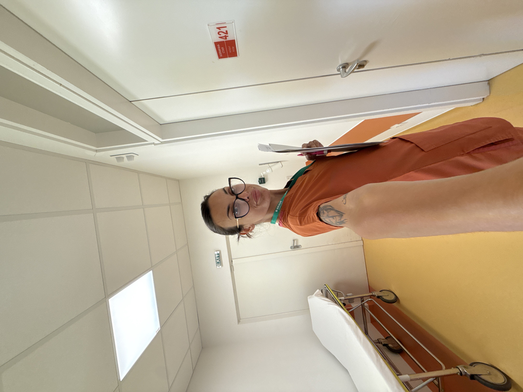 Inside a Pleven hospital during a midday shift