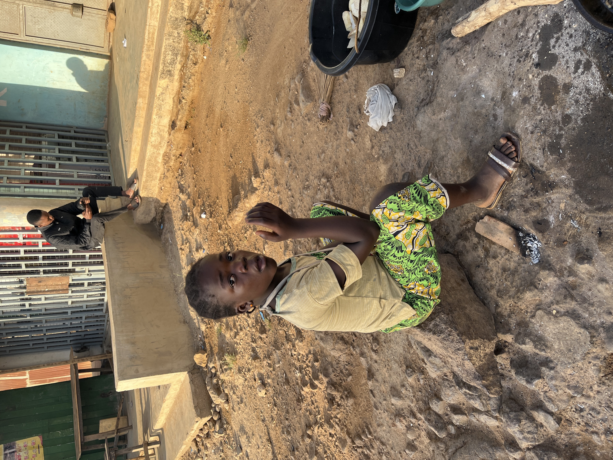 Morning street life documented in Jos, Nigeria
