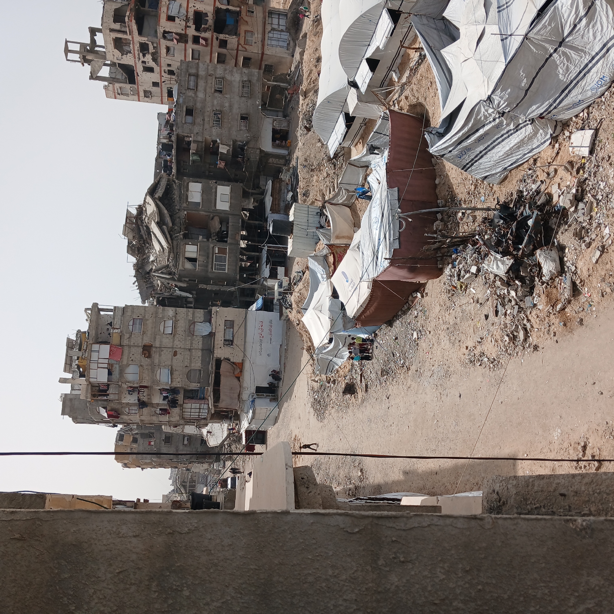 Gaza shows widespread destruction, makeshift camps amid ruins