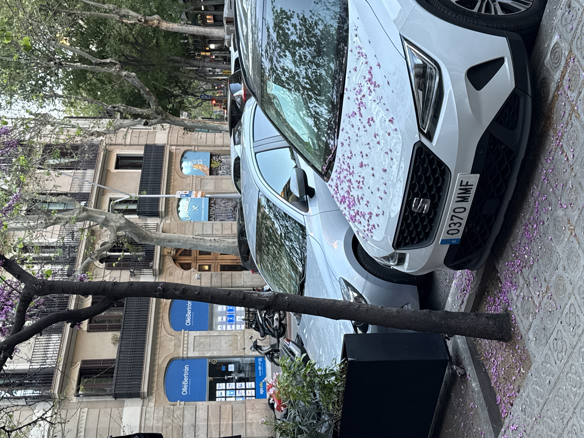 Casual Barcelona street scenes documented during evening hours