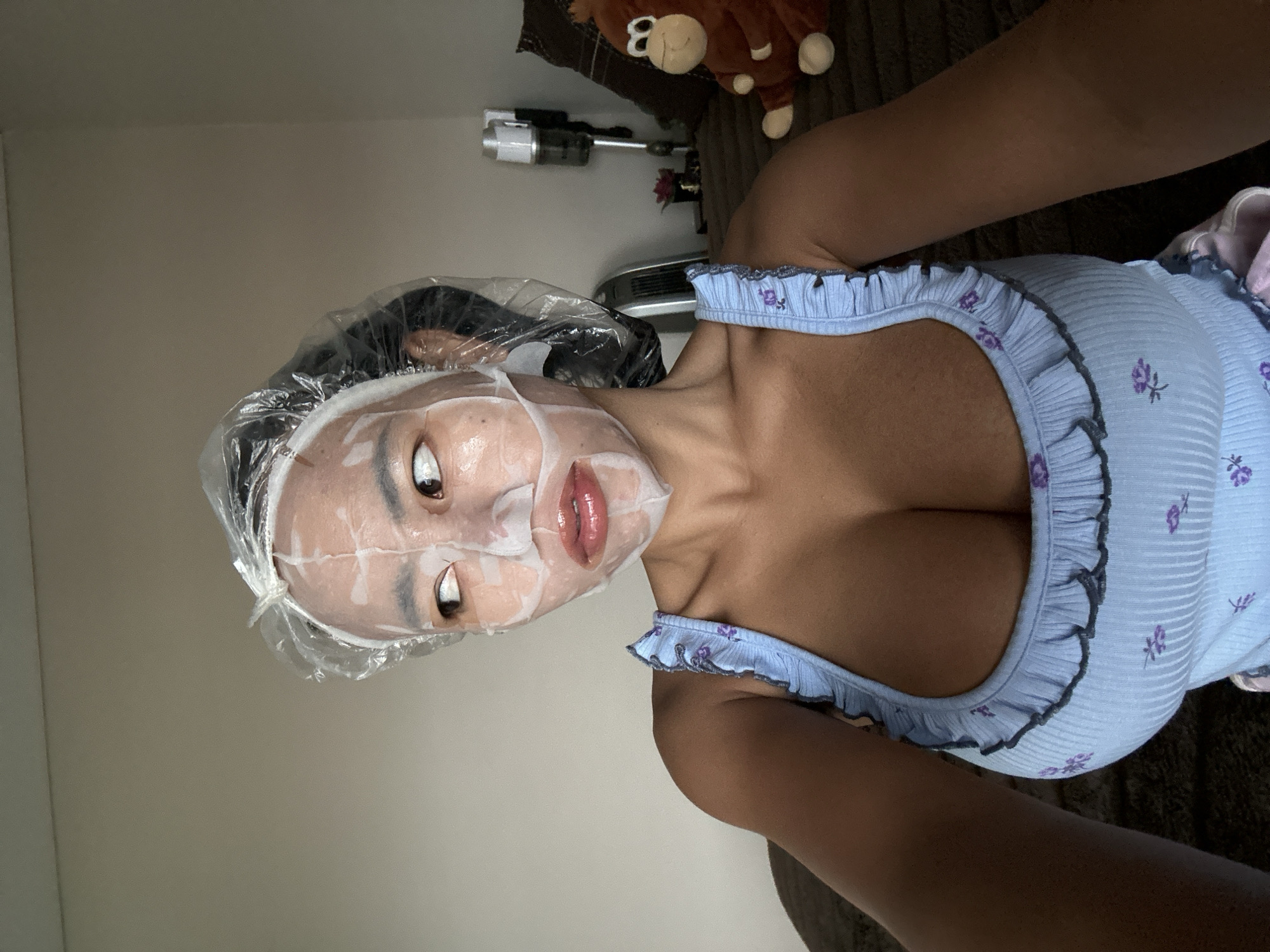 Woman receives late-night facial treatment at Maroubra residence