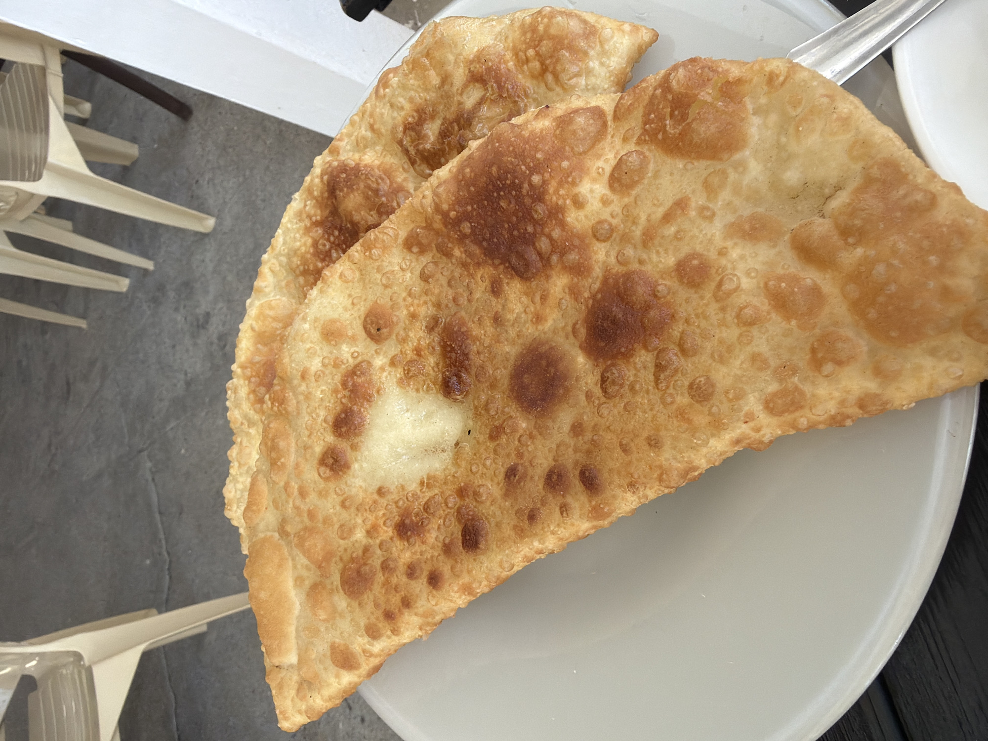 Lunch and toasts over Georgian food in coastal Abkhazia