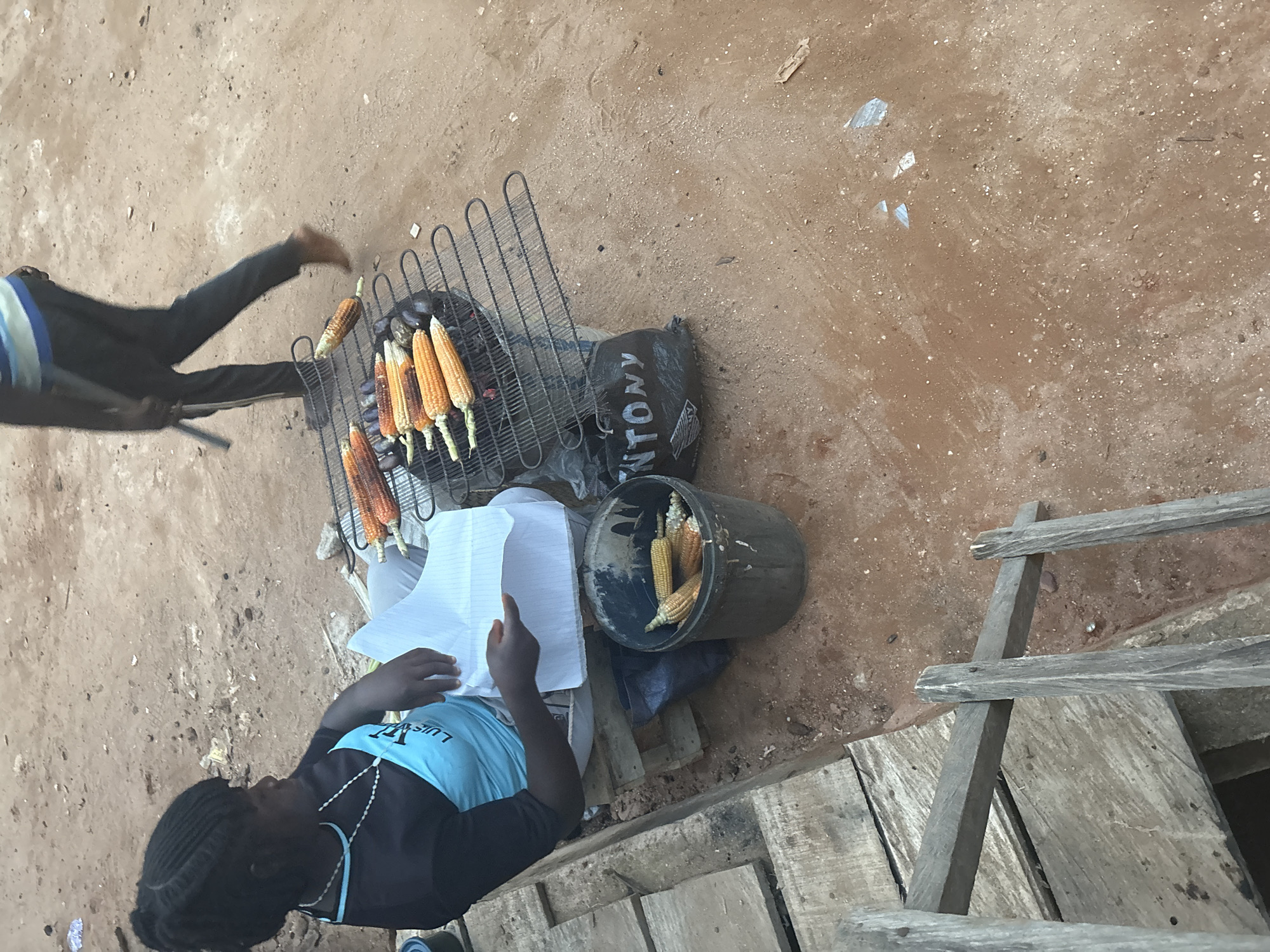 An evening at home in Obosi, Nigeria, inside and out