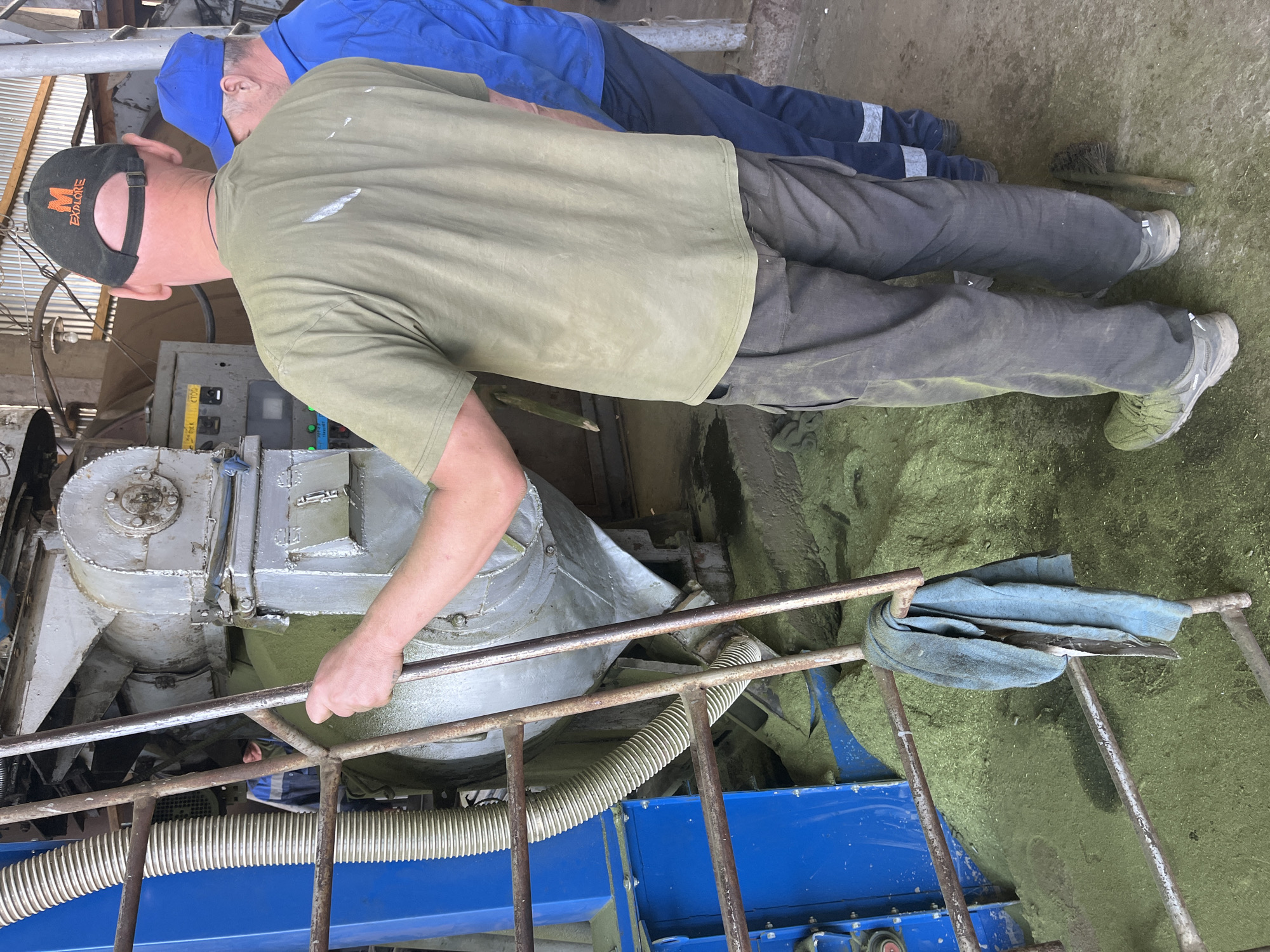 Agricultural facility operations documented during morning hours