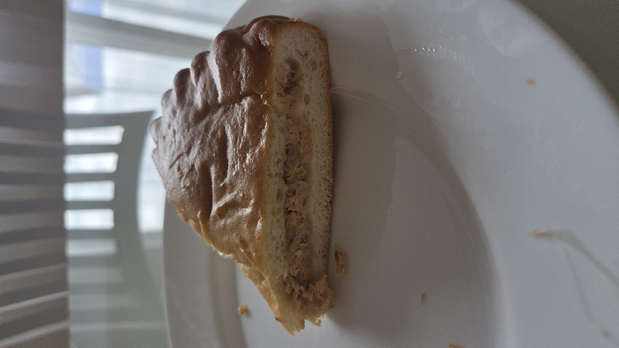 Food preparation captured in Chaikovsky: baked pastry and raw cutlets