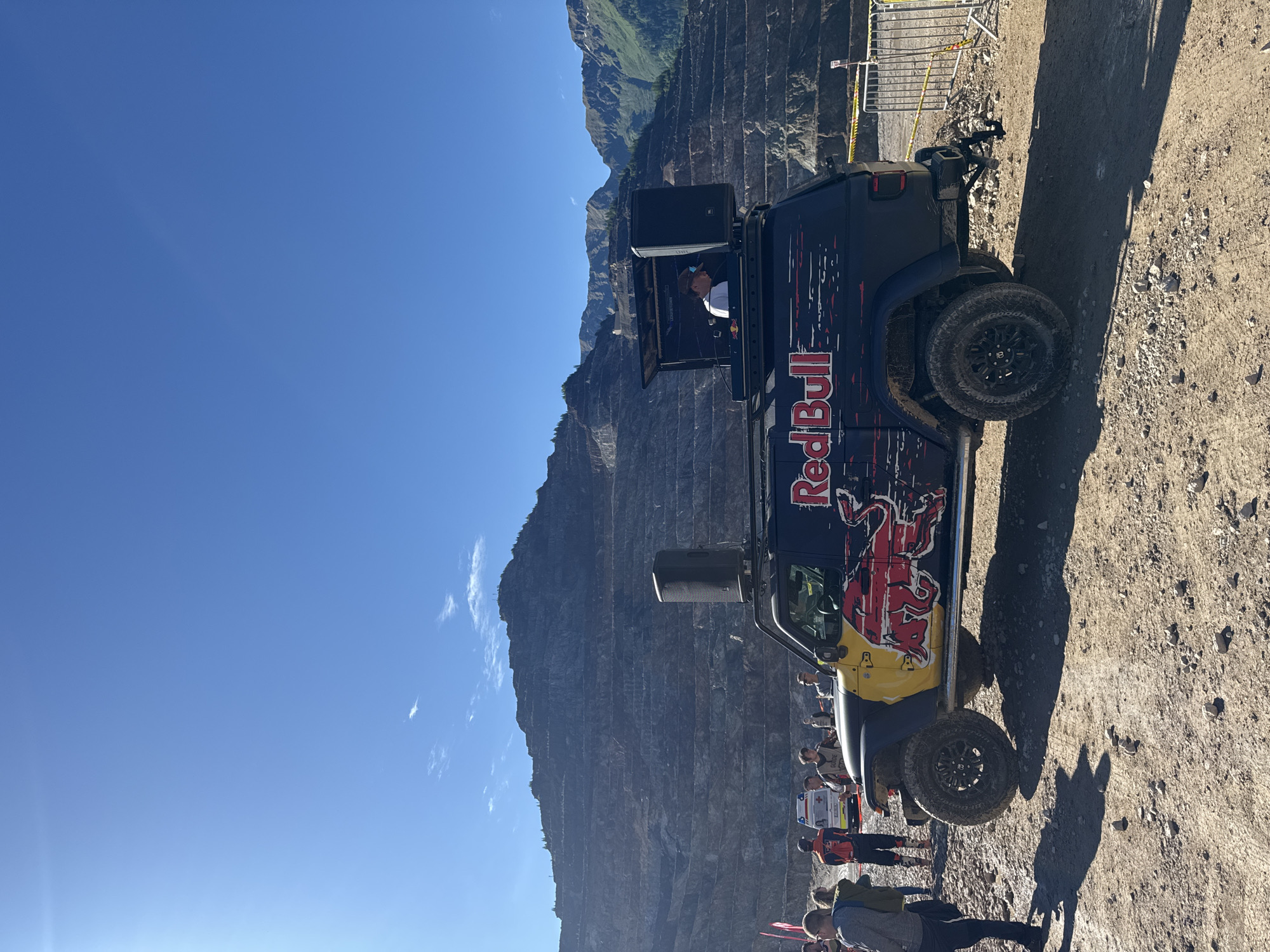 Morning motorsports event unfolds at Austria's Erzberg mine